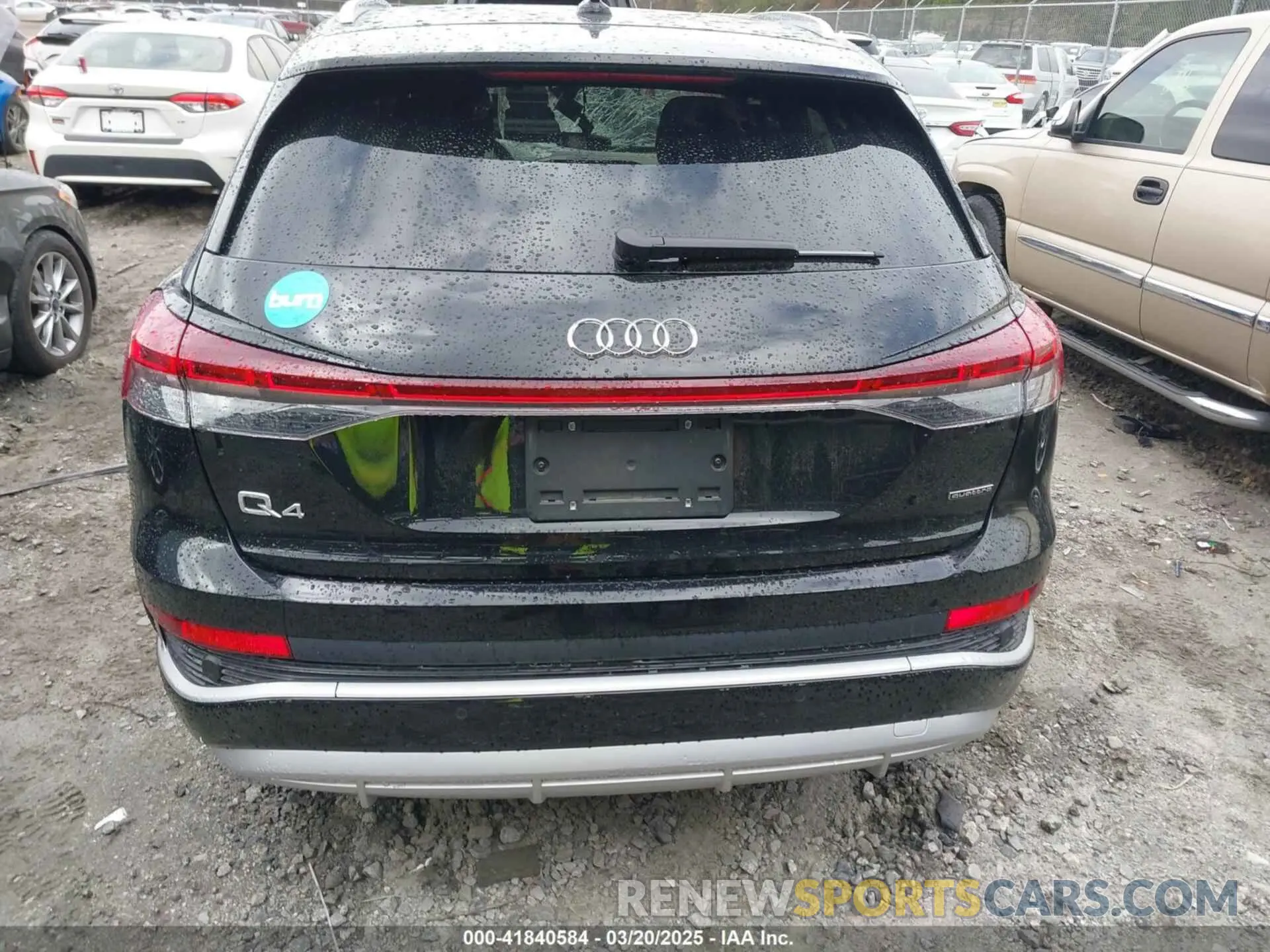 15 Photograph of a damaged car WA1M2BFZ7PP049284 AUDI Q4 E-TRON 2023