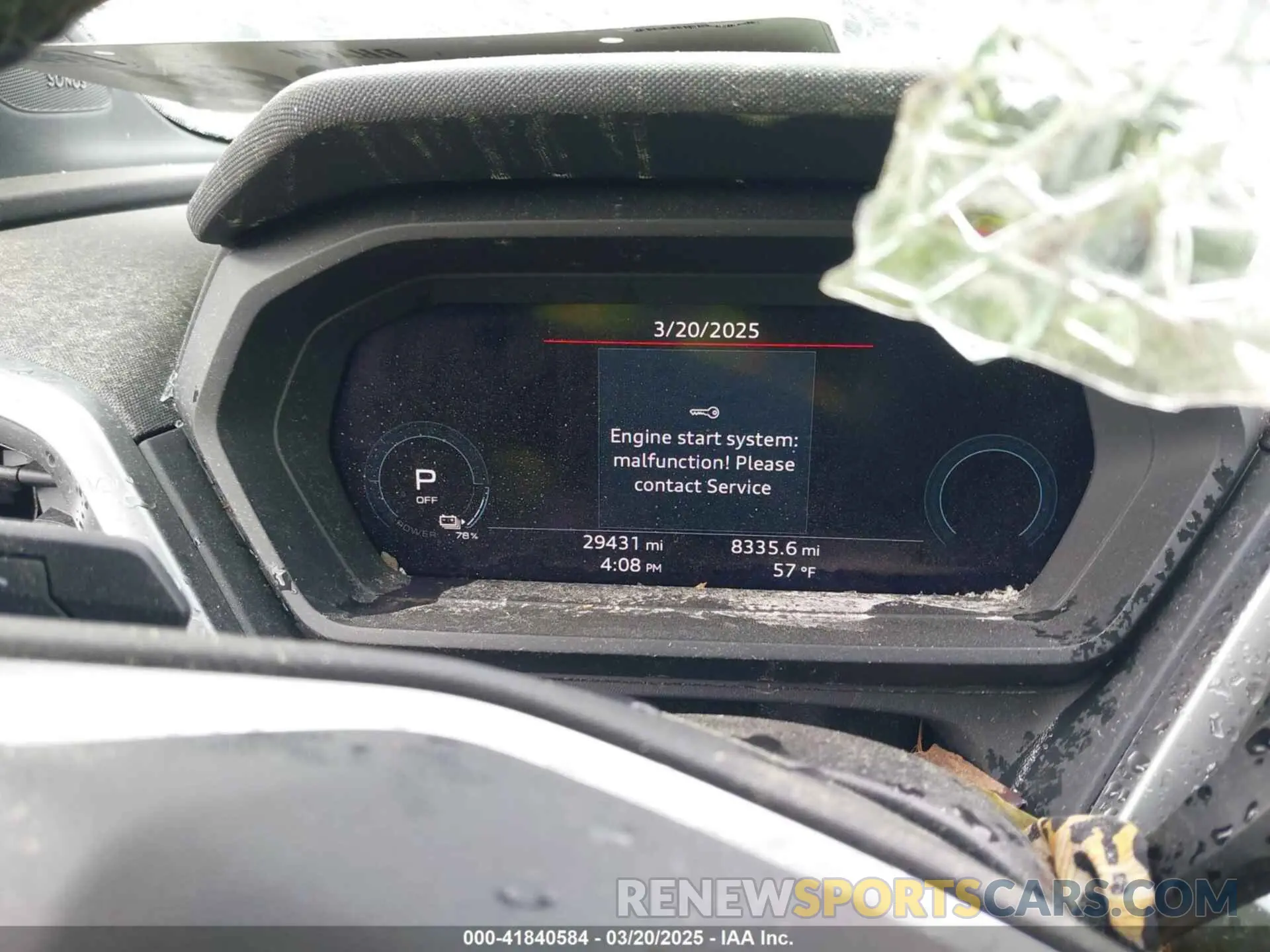 7 Photograph of a damaged car WA1M2BFZ7PP049284 AUDI Q4 E-TRON 2023