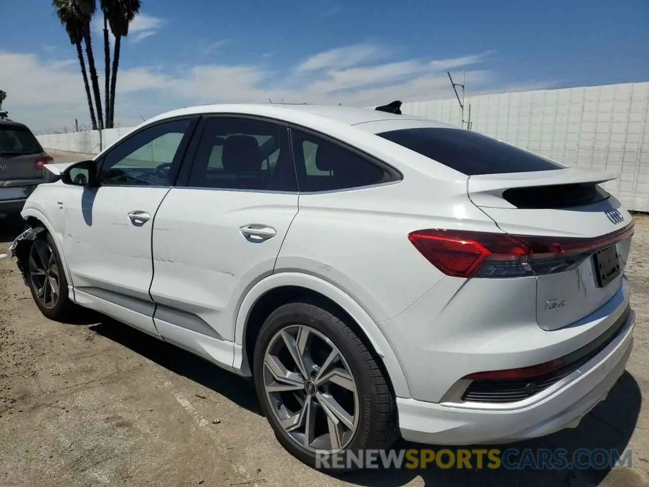 2 Photograph of a damaged car WA12UBFZ4RP046850 AUDI Q4 E-TRON 2024