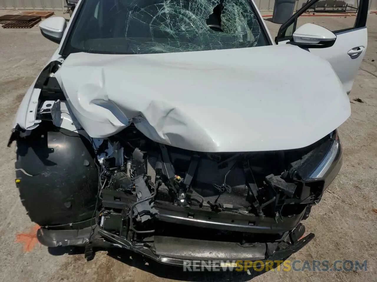 13 Photograph of a damaged car WA132BFZ2RP005563 AUDI Q4 E-TRON 2024