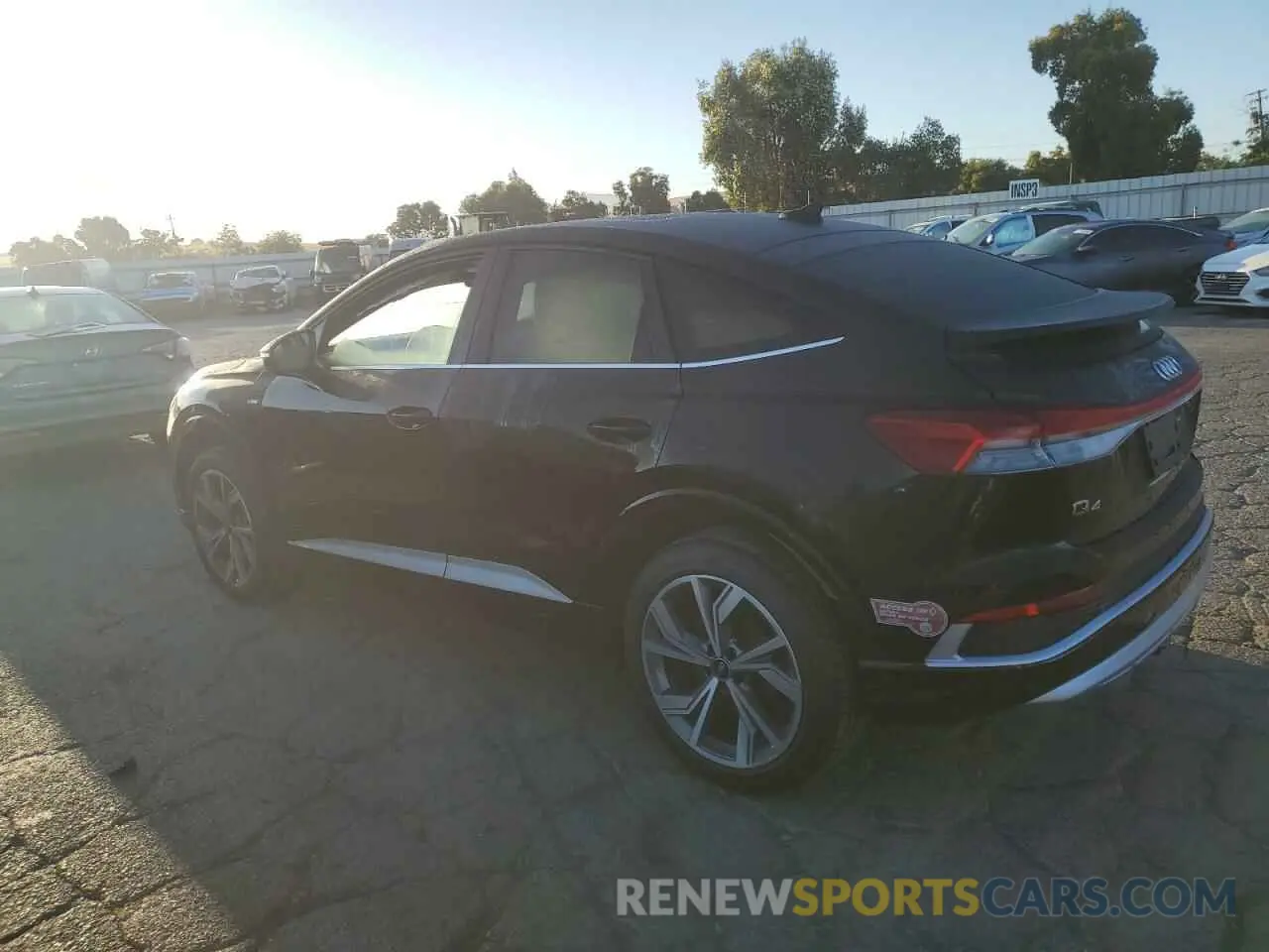 2 Photograph of a damaged car WA132BFZ6RP018185 AUDI Q4 E-TRON 2024