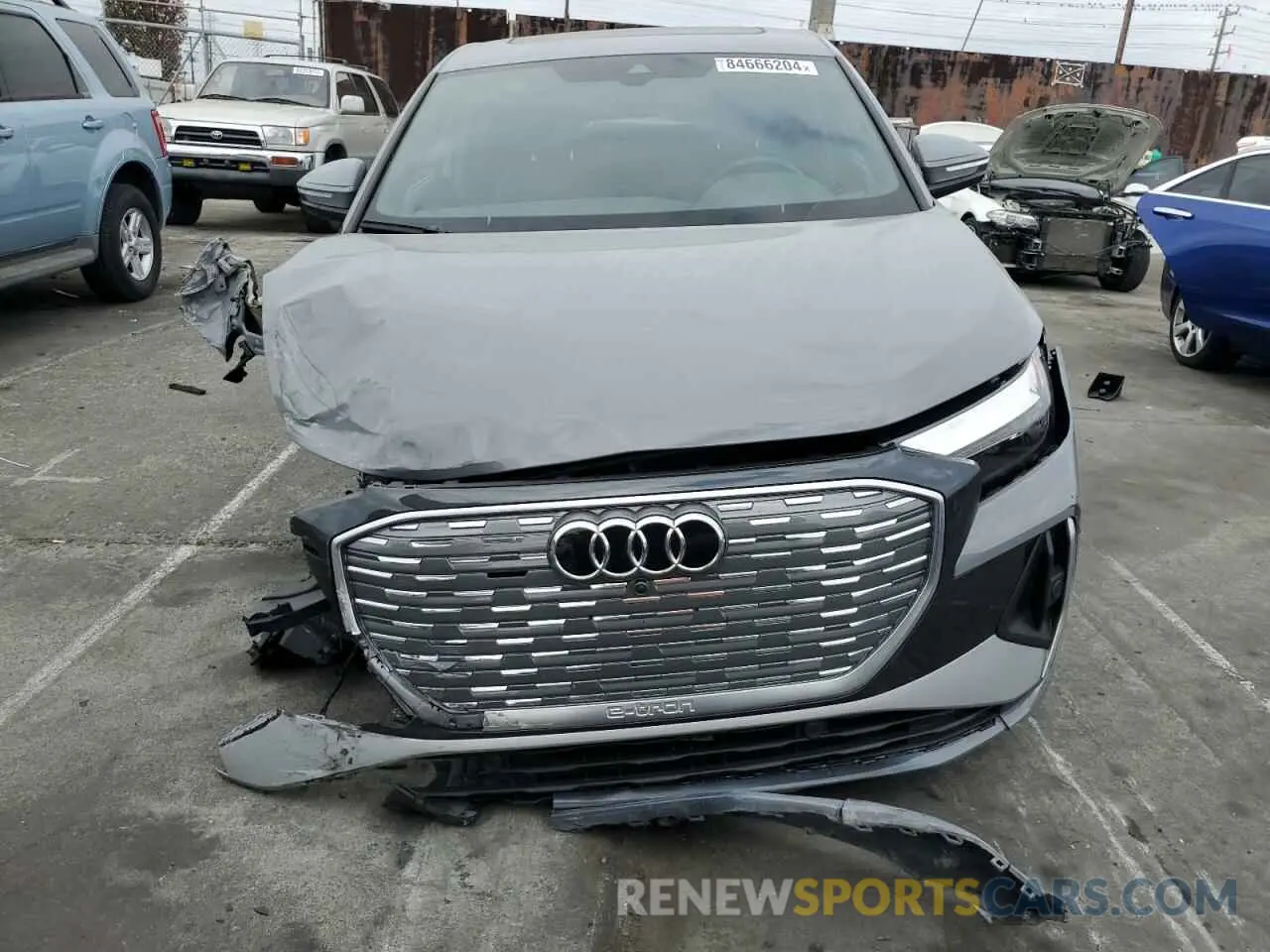 5 Photograph of a damaged car WA132BFZXRP029092 AUDI Q4 E-TRON 2024