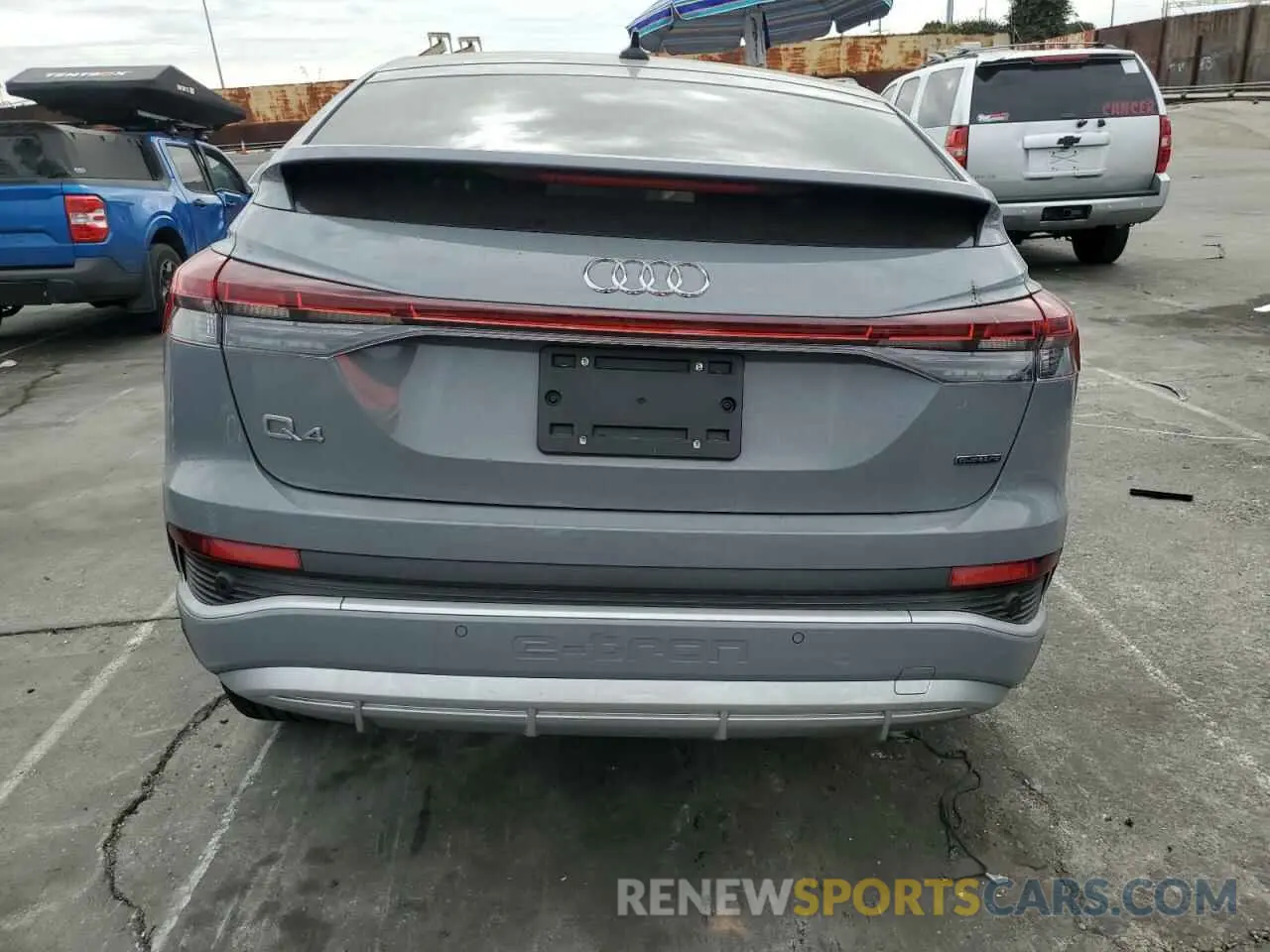 6 Photograph of a damaged car WA132BFZXRP029092 AUDI Q4 E-TRON 2024