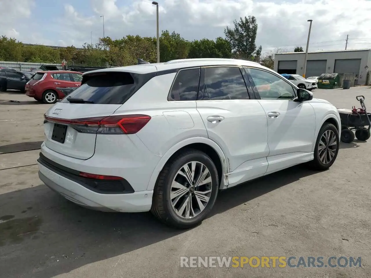 3 Photograph of a damaged car WA1BCBFZ8RP021758 AUDI Q4 E-TRON 2024