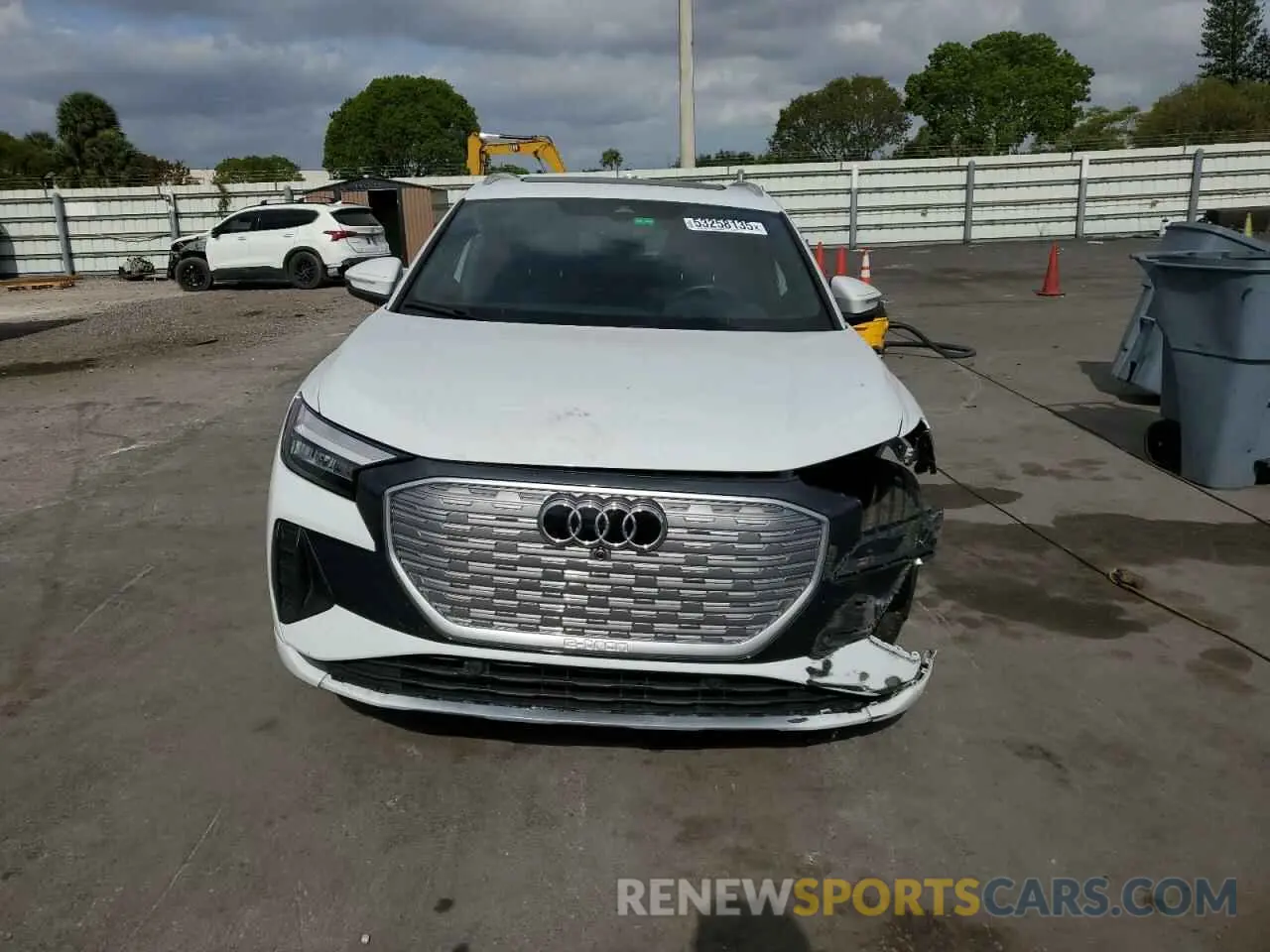 5 Photograph of a damaged car WA1BCBFZ8RP021758 AUDI Q4 E-TRON 2024