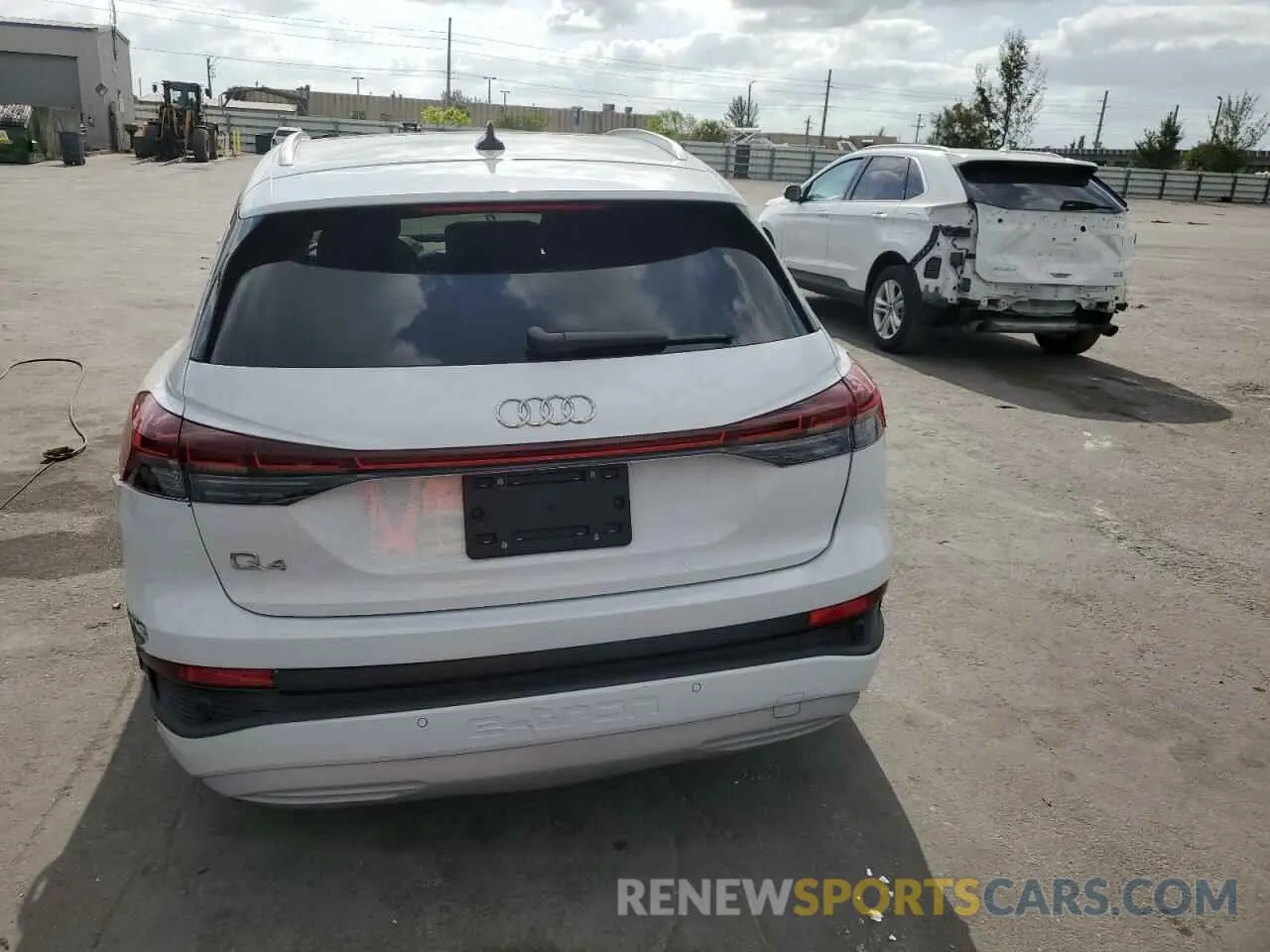 6 Photograph of a damaged car WA1BCBFZ8RP021758 AUDI Q4 E-TRON 2024
