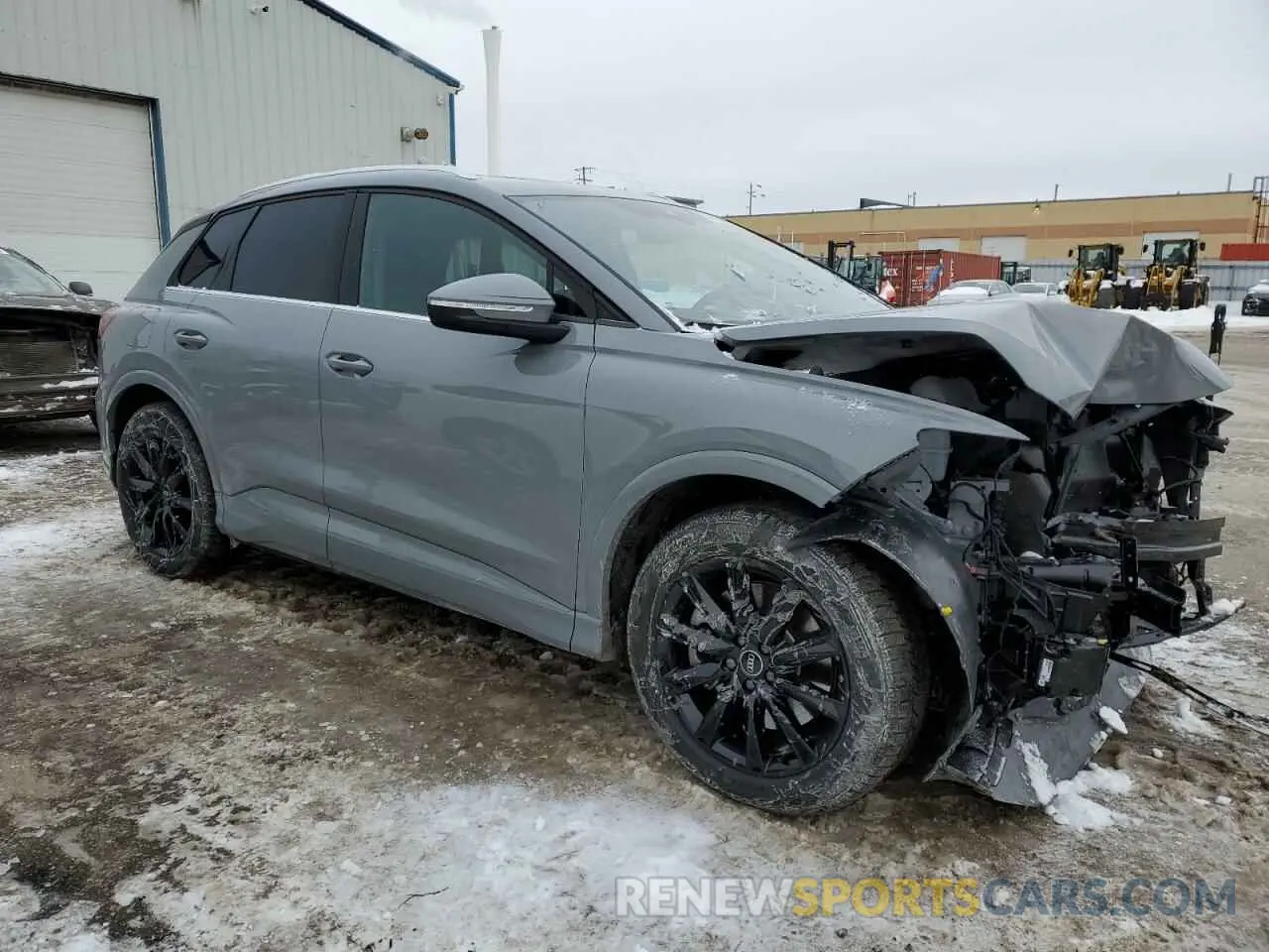 4 Photograph of a damaged car WA1GUAFZ7RP060161 AUDI Q4 E-TRON 2024