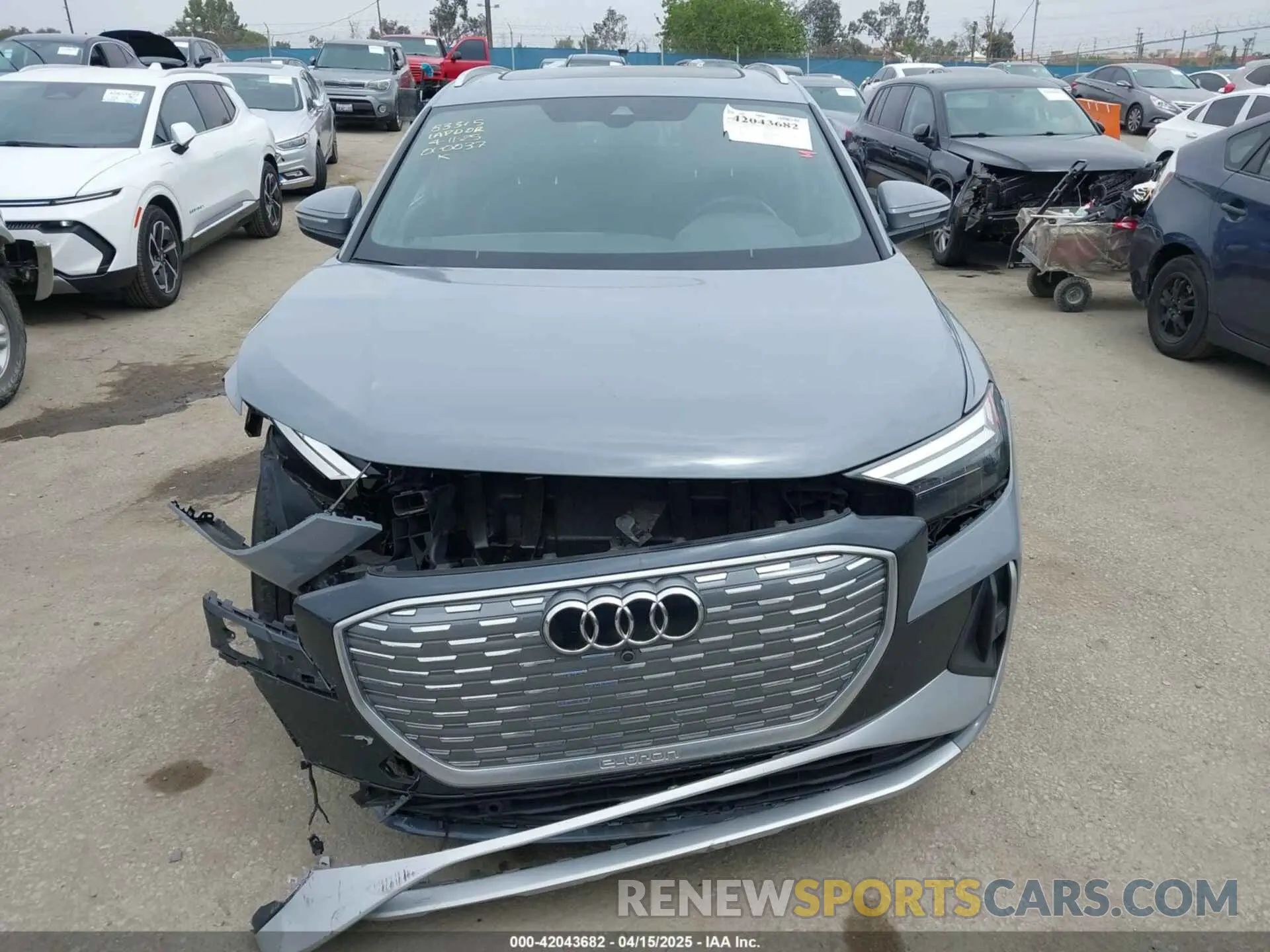12 Photograph of a damaged car WA1K2BFZ2RP031723 AUDI Q4 E-TRON 2024