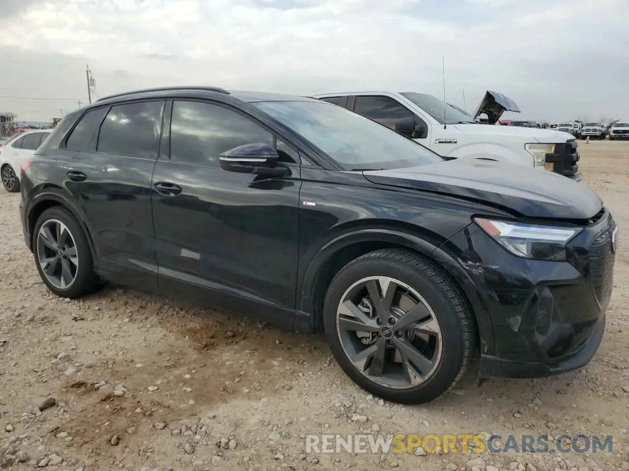4 Photograph of a damaged car WA1KUBFZ1RP063718 AUDI Q4 E-TRON 2024