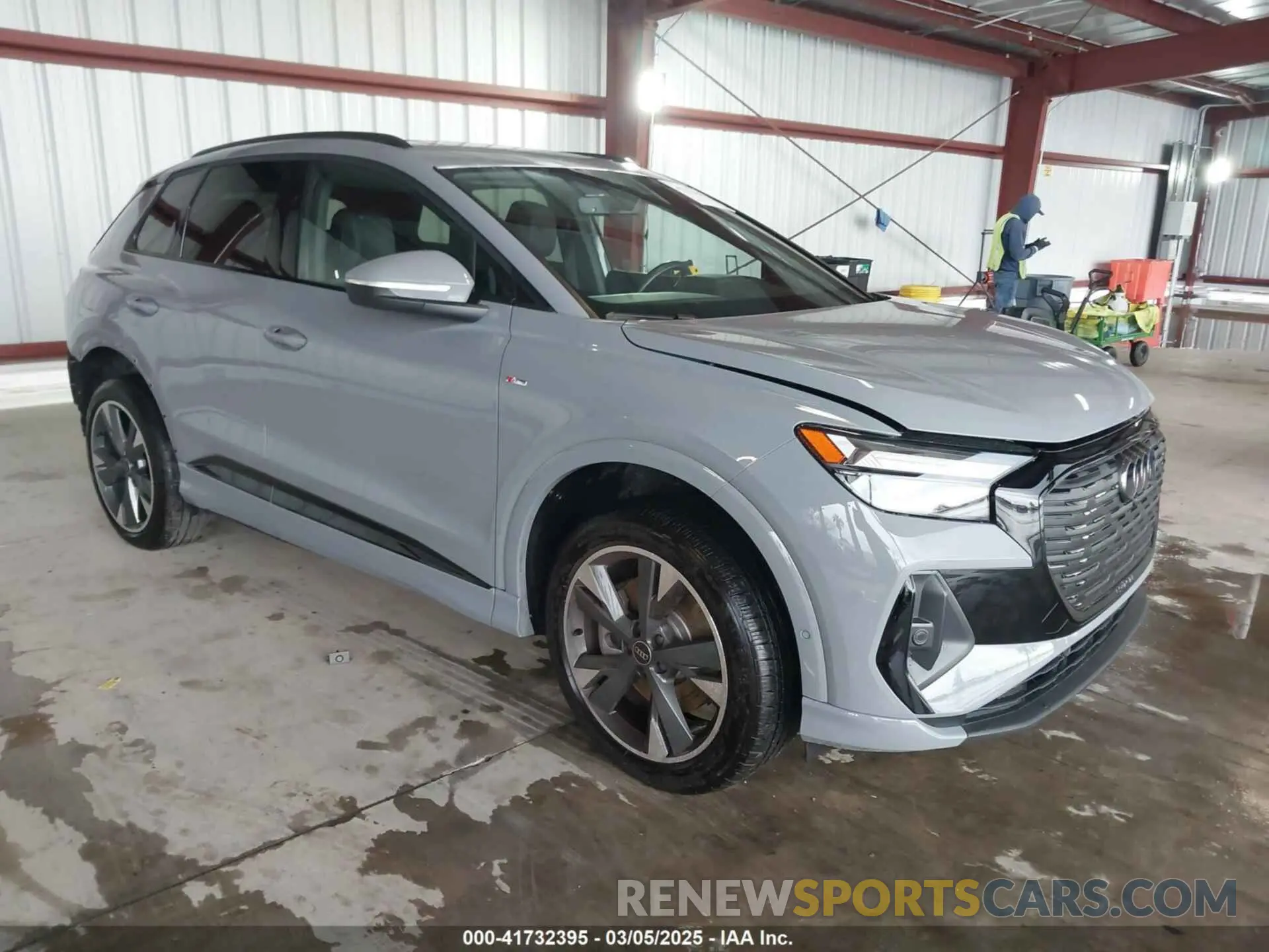 1 Photograph of a damaged car WA1L2BFZ2RP027031 AUDI Q4 E-TRON 2024