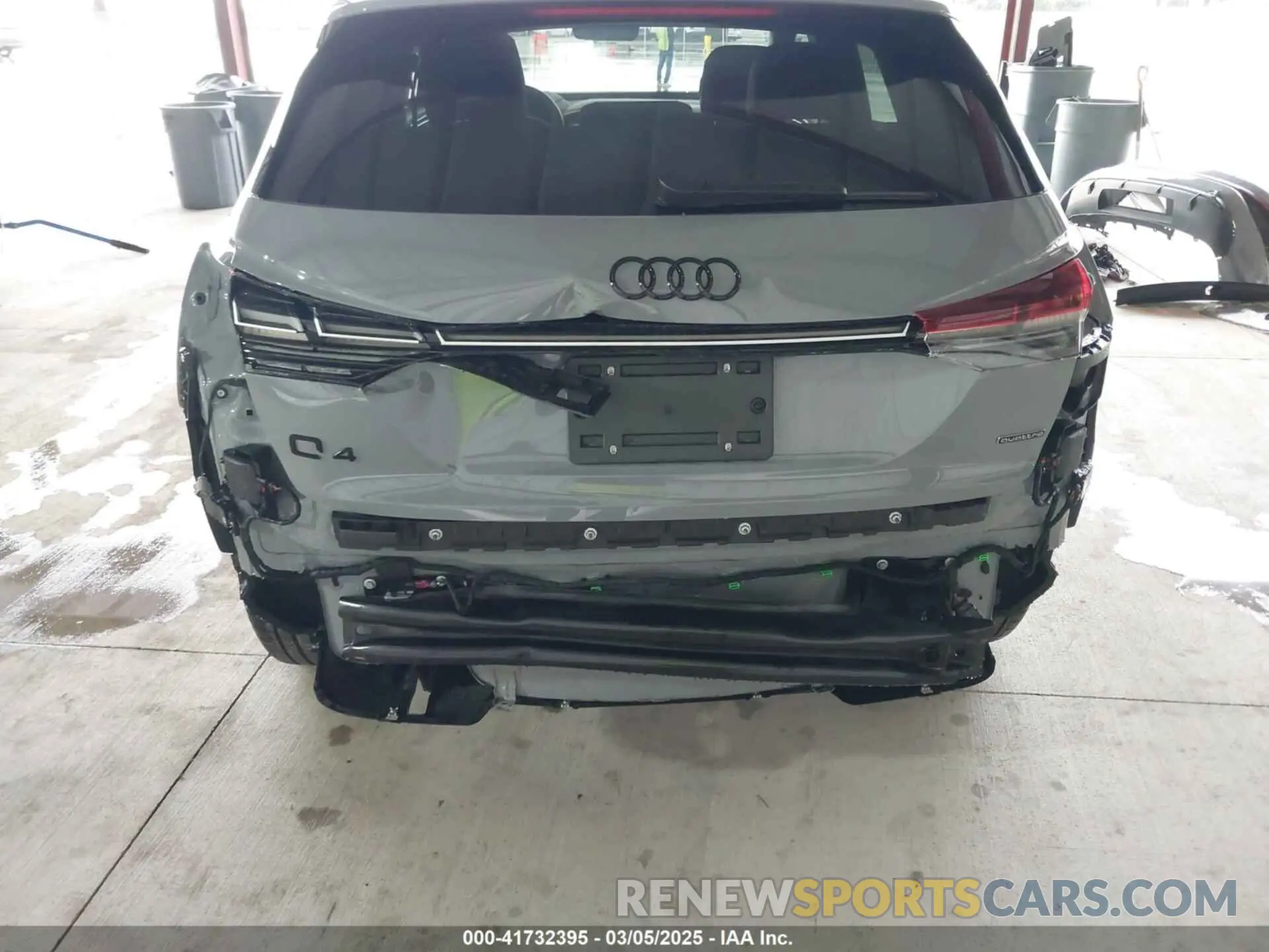 6 Photograph of a damaged car WA1L2BFZ2RP027031 AUDI Q4 E-TRON 2024