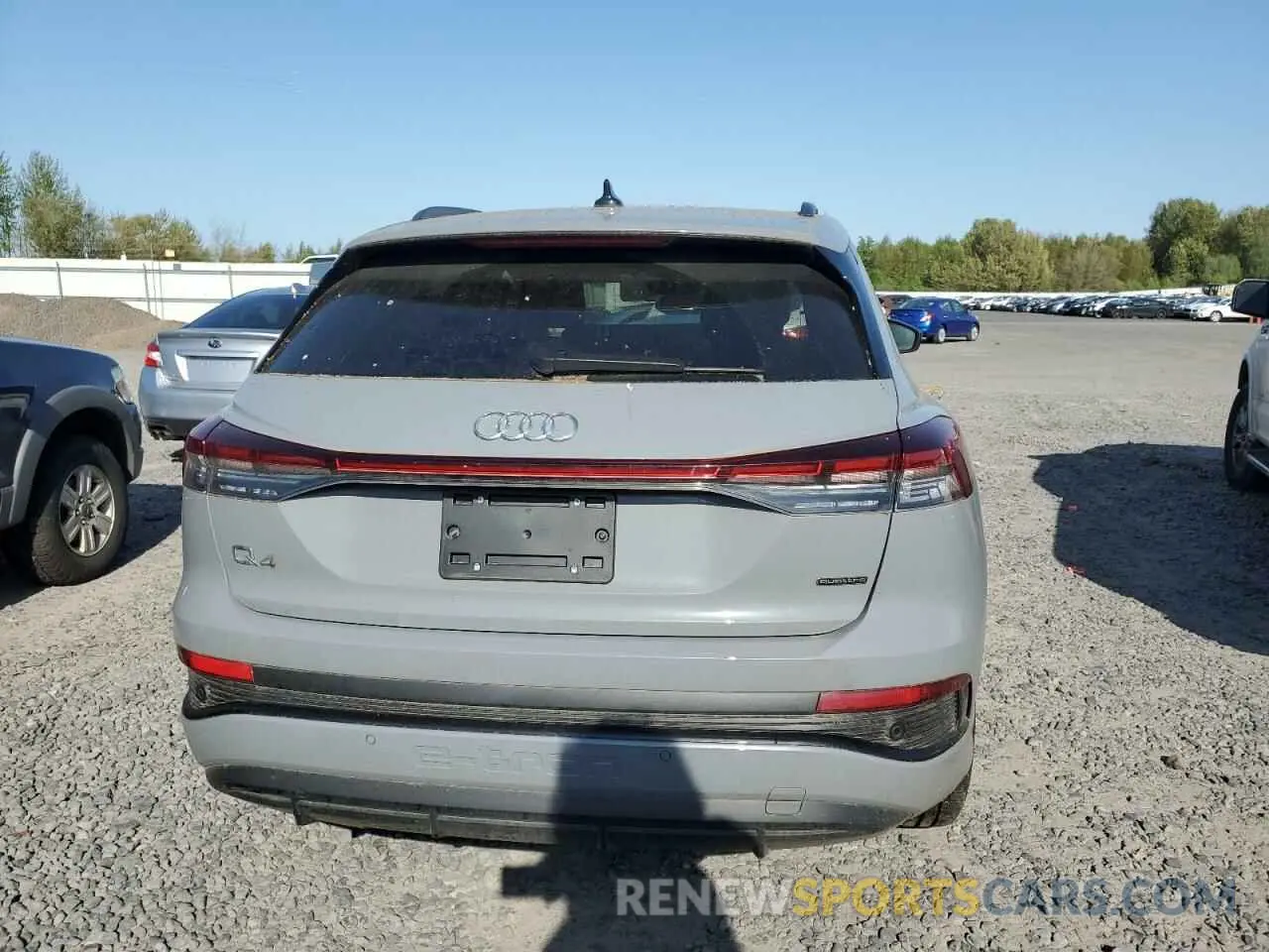 6 Photograph of a damaged car WA1LUBFZ1RP041920 AUDI Q4 E-TRON 2024