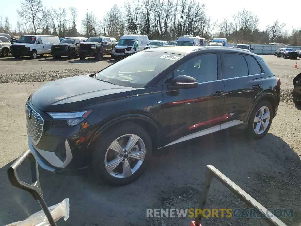 1 Photograph of a damaged car WA1LUBFZ2RP036788 AUDI Q4 E-TRON 2024