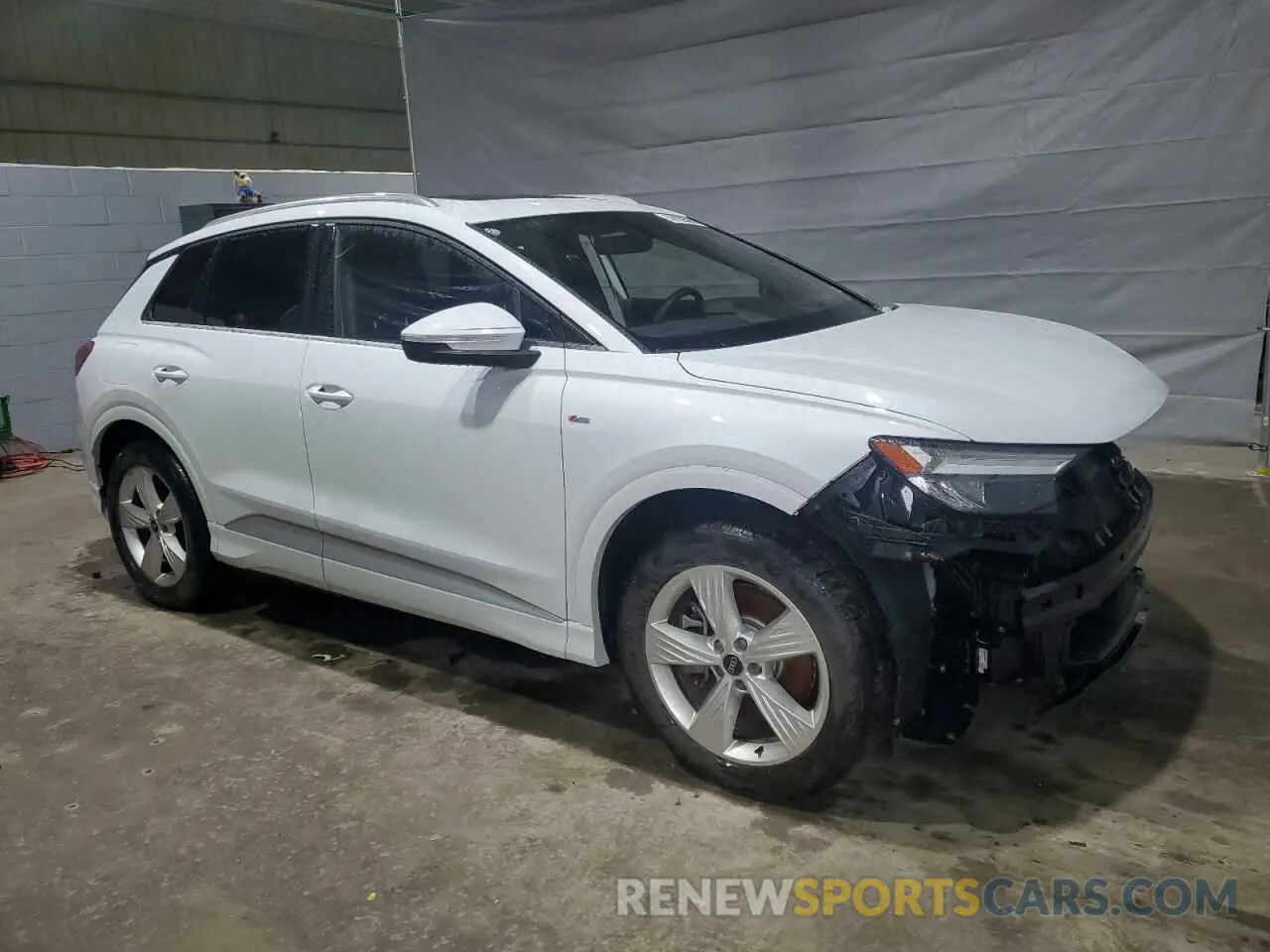 4 Photograph of a damaged car WA1LUBFZ3RP048609 AUDI Q4 E-TRON 2024