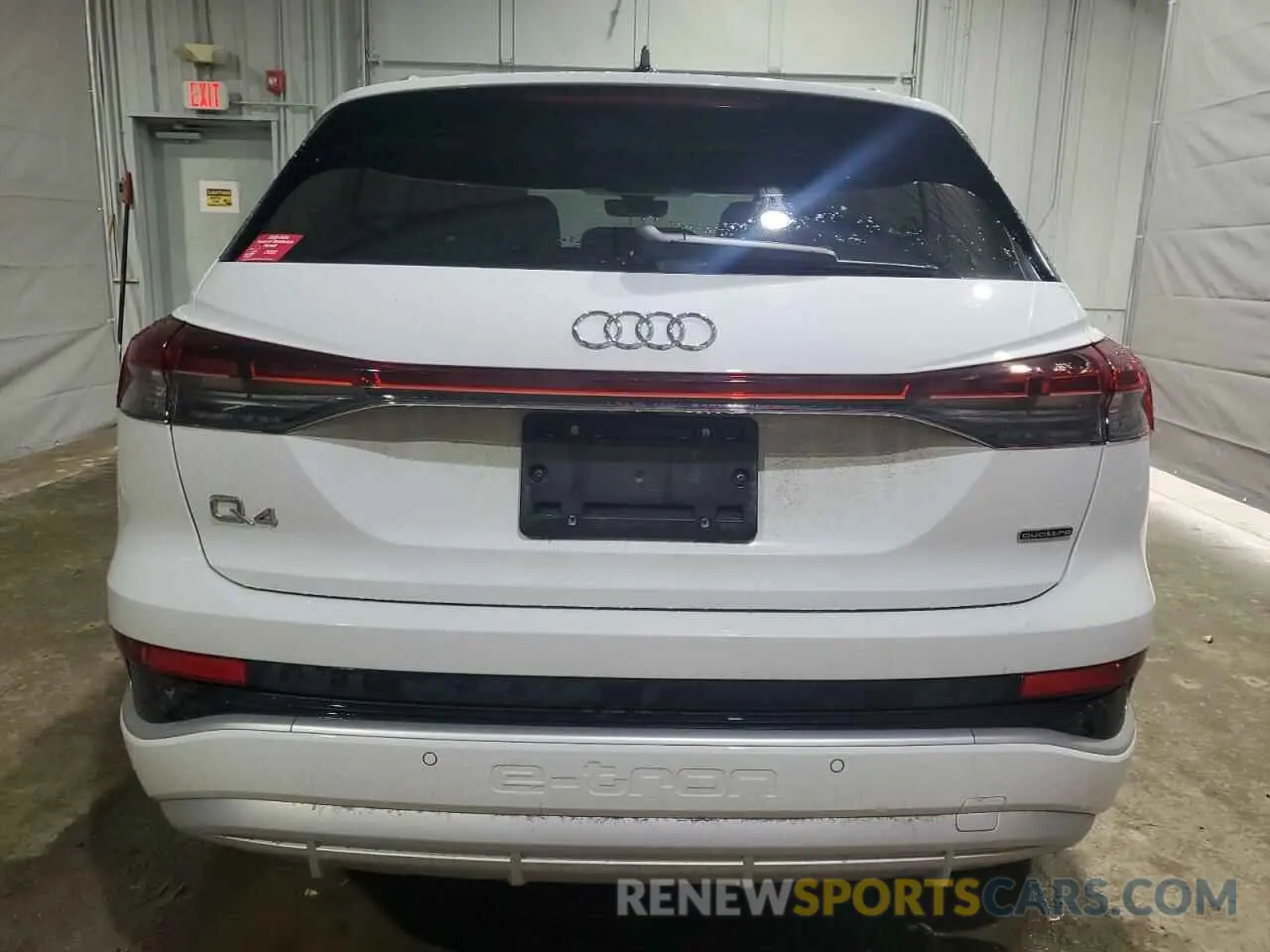 6 Photograph of a damaged car WA1LUBFZ3RP048609 AUDI Q4 E-TRON 2024