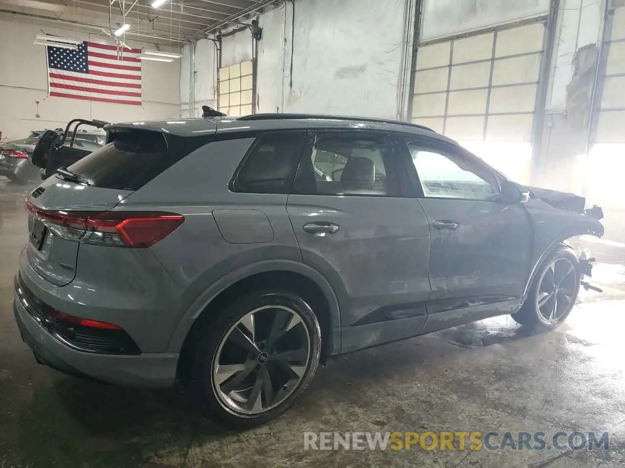 3 Photograph of a damaged car WA1LUBFZ8RP037816 AUDI Q4 E-TRON 2024