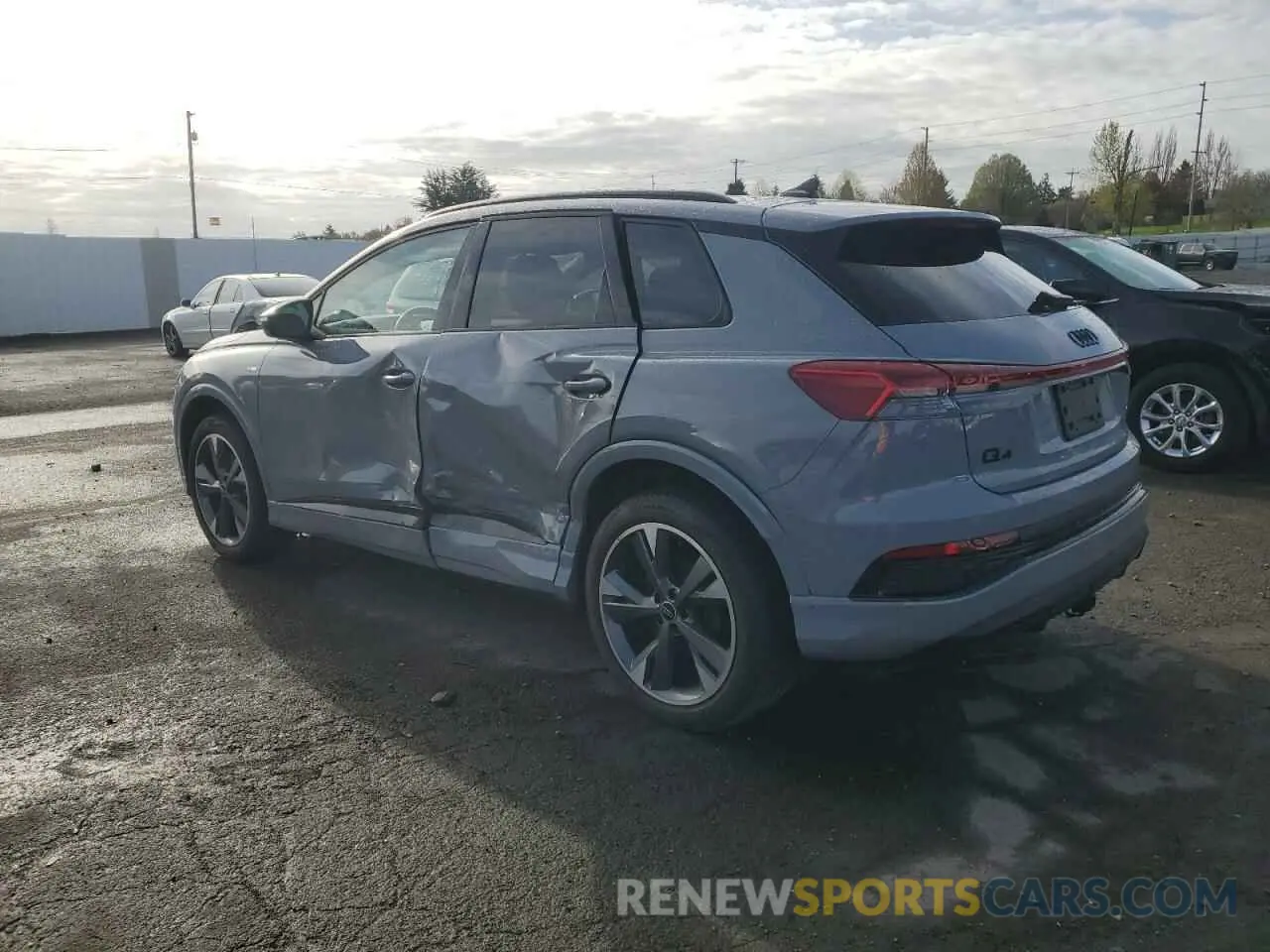 2 Photograph of a damaged car WA1M2BFZ3RP013370 AUDI Q4 E-TRON 2024