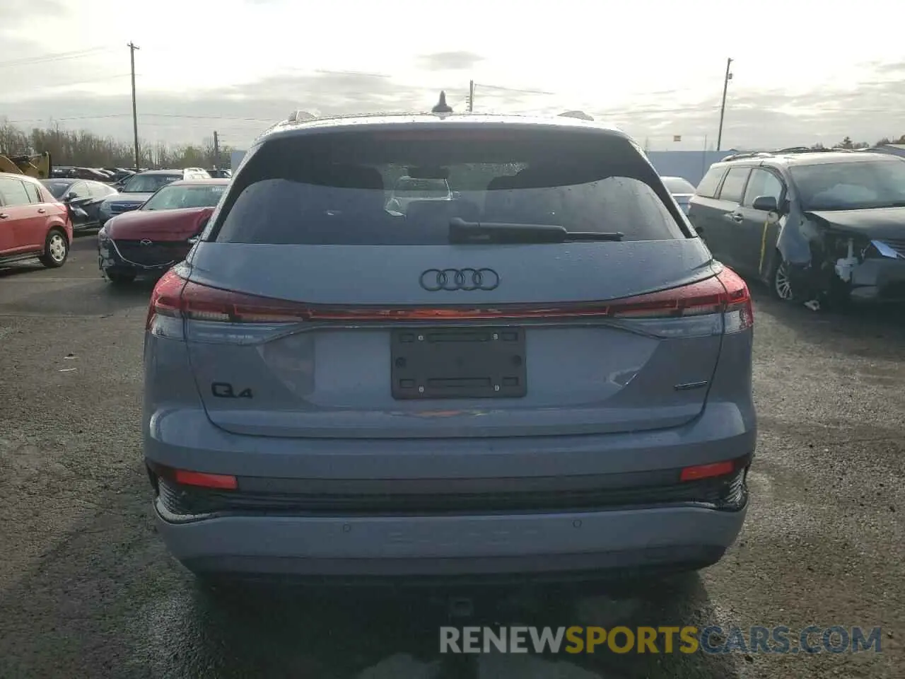 6 Photograph of a damaged car WA1M2BFZ3RP013370 AUDI Q4 E-TRON 2024