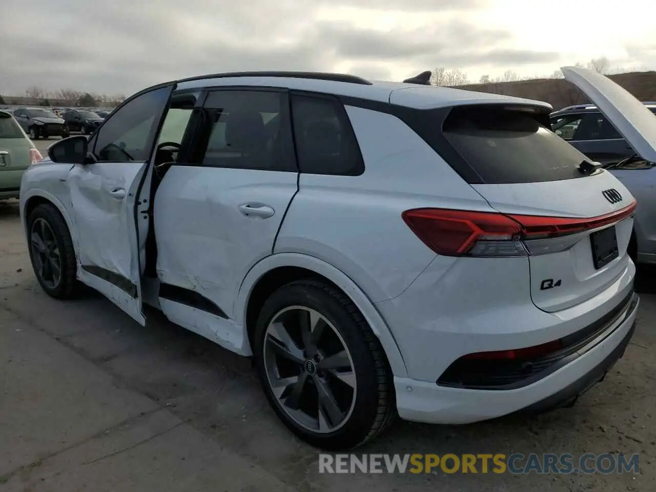 2 Photograph of a damaged car WA1MUBFZ0RP060012 AUDI Q4 E-TRON 2024