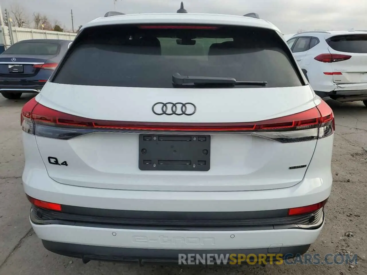 6 Photograph of a damaged car WA1MUBFZ0RP060012 AUDI Q4 E-TRON 2024