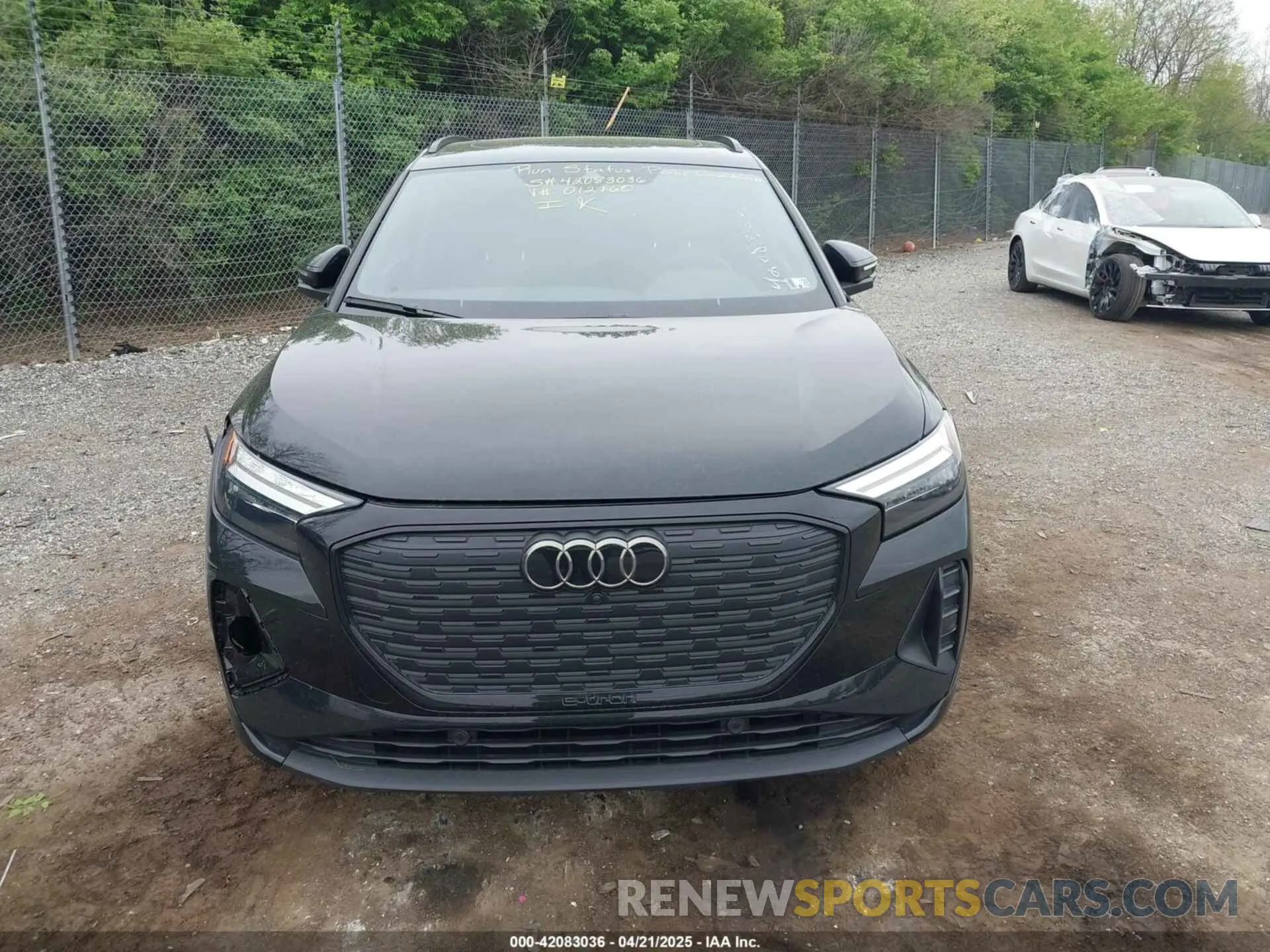 12 Photograph of a damaged car WA1B5BFZ5SP012760 AUDI Q4 E-TRON 2025