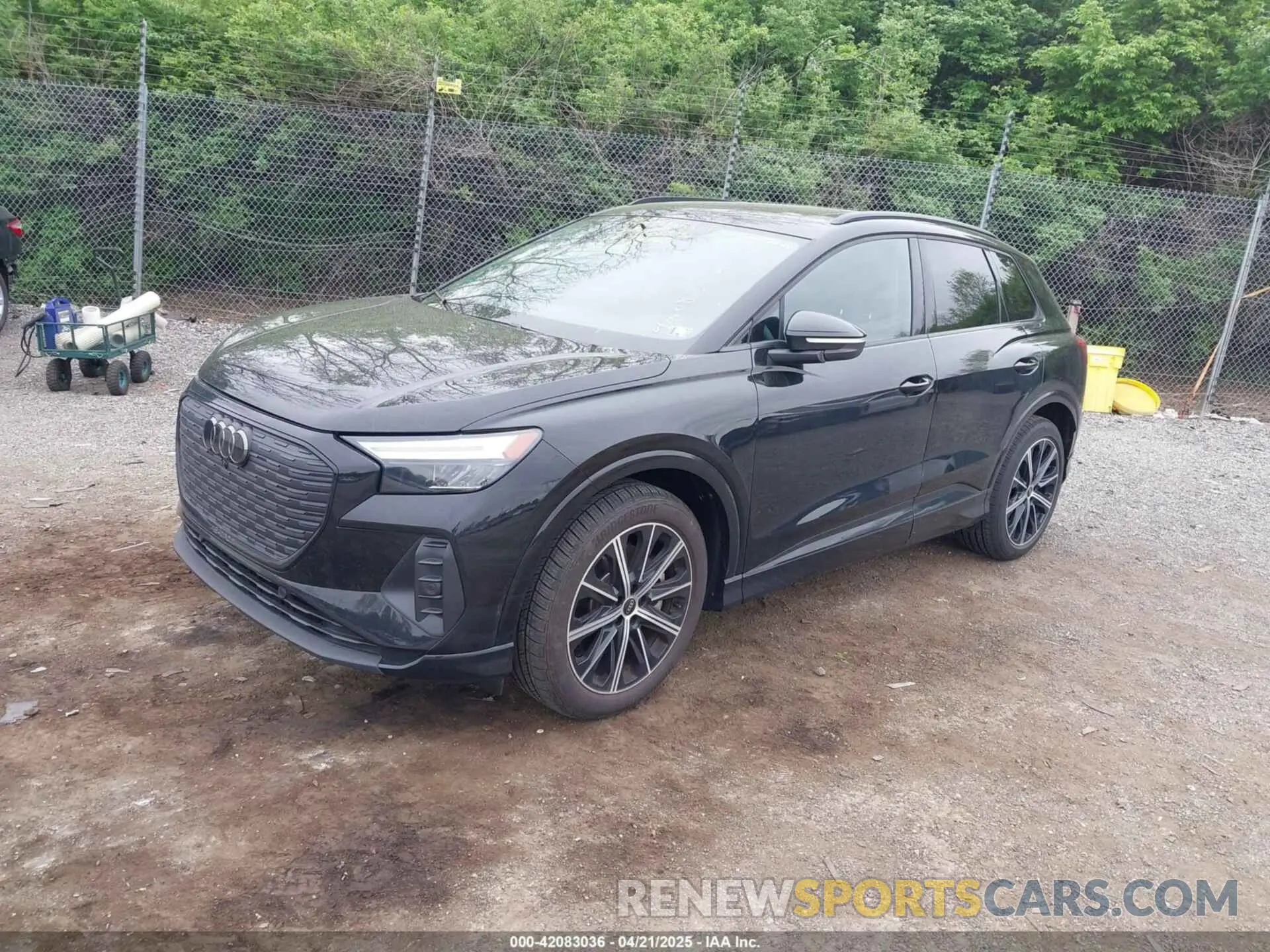 2 Photograph of a damaged car WA1B5BFZ5SP012760 AUDI Q4 E-TRON 2025