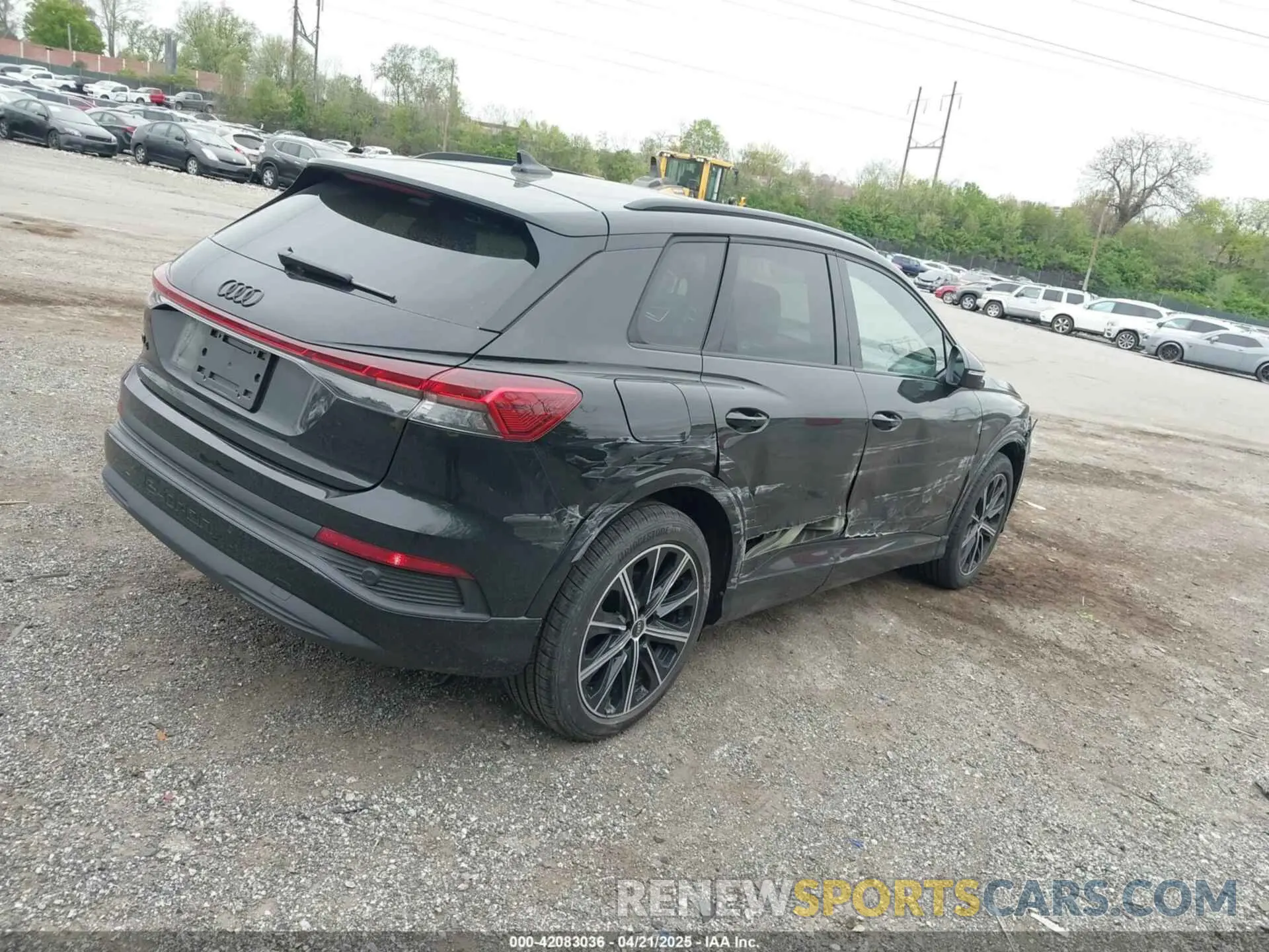 4 Photograph of a damaged car WA1B5BFZ5SP012760 AUDI Q4 E-TRON 2025