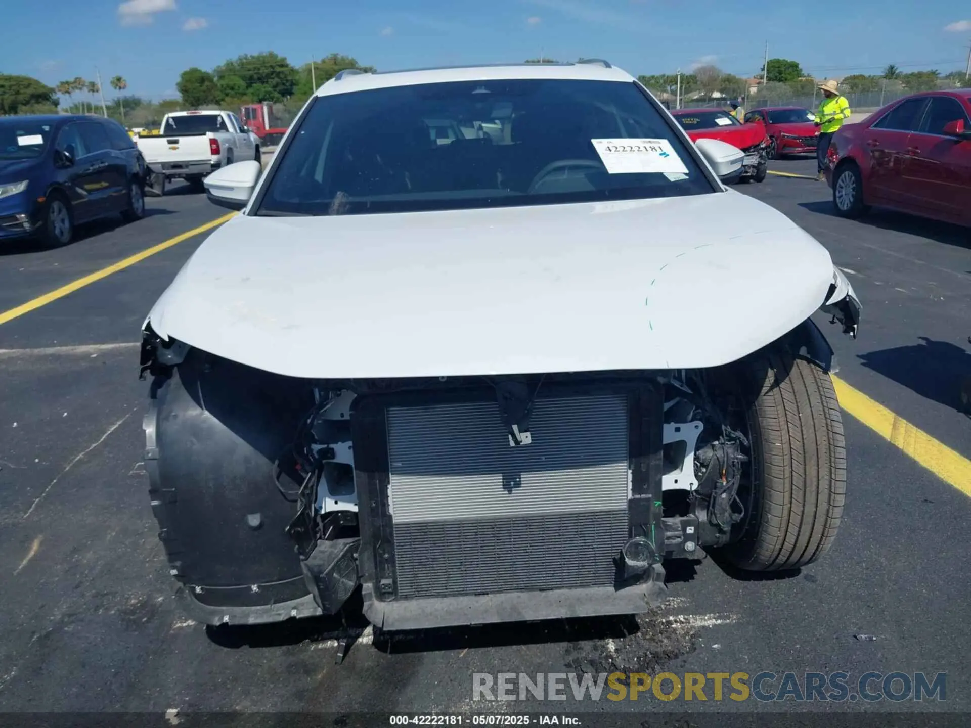 13 Photograph of a damaged car WA1LUBFZ3SP012635 AUDI Q4 E-TRON 2025