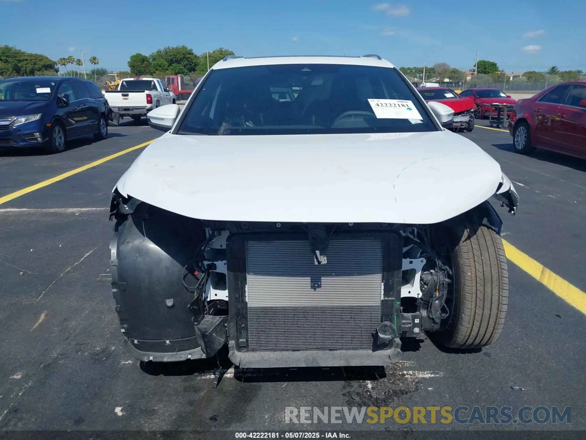 20 Photograph of a damaged car WA1LUBFZ3SP012635 AUDI Q4 E-TRON 2025