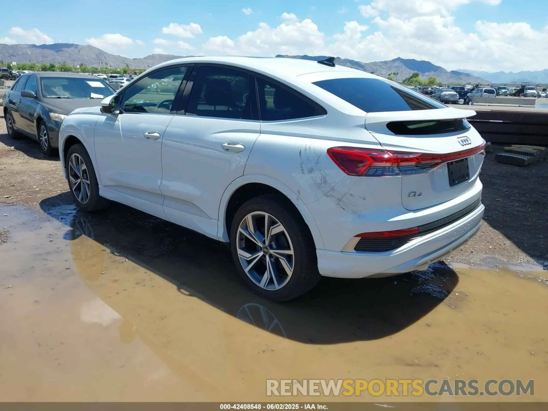 3 Photograph of a damaged car WA122BFZ6PP076595 AUDI Q4 SPORTBACK E-TRON 2023