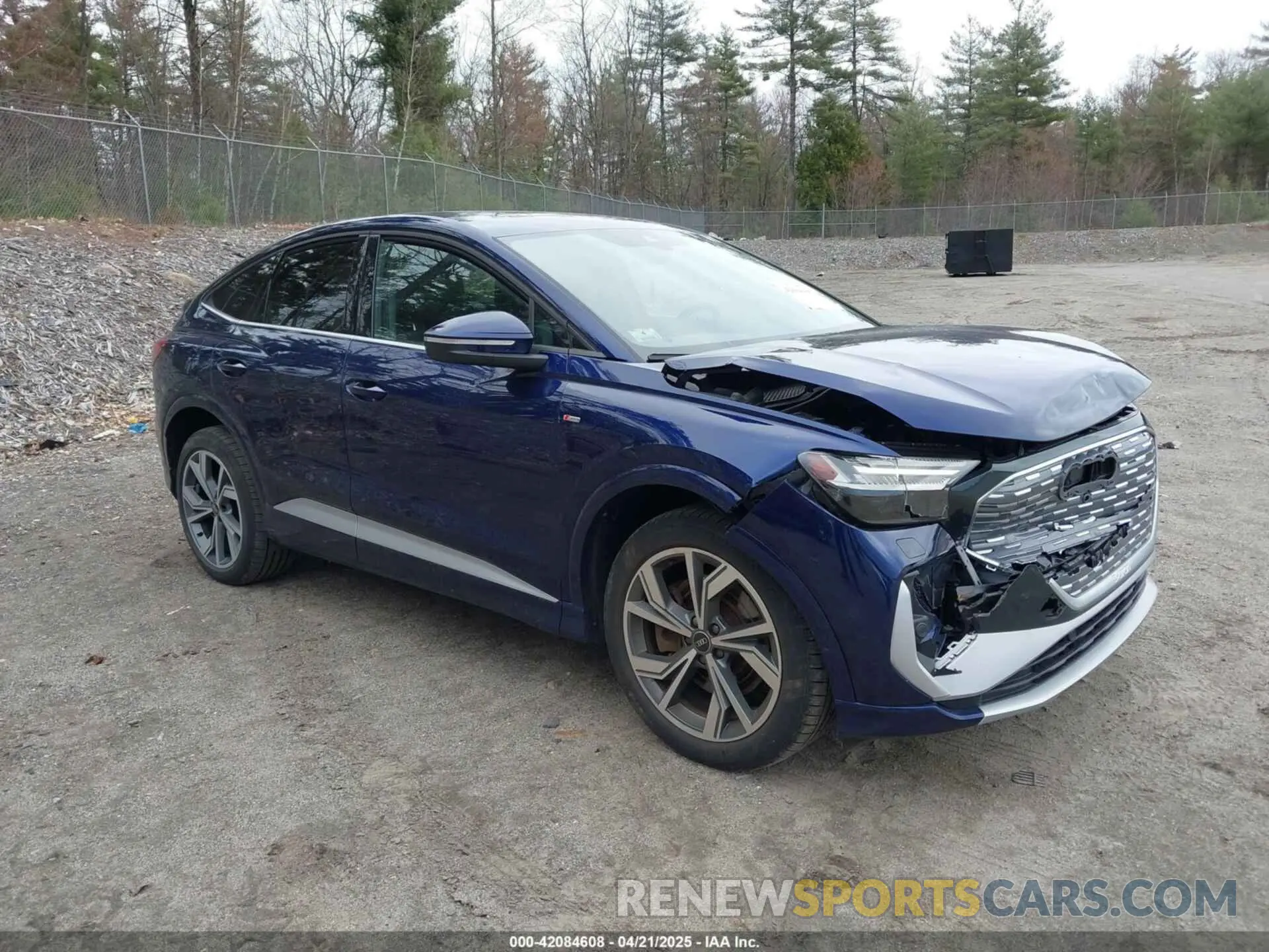 1 Photograph of a damaged car WA142BFZ1PP029824 AUDI Q4 SPORTBACK E-TRON 2023