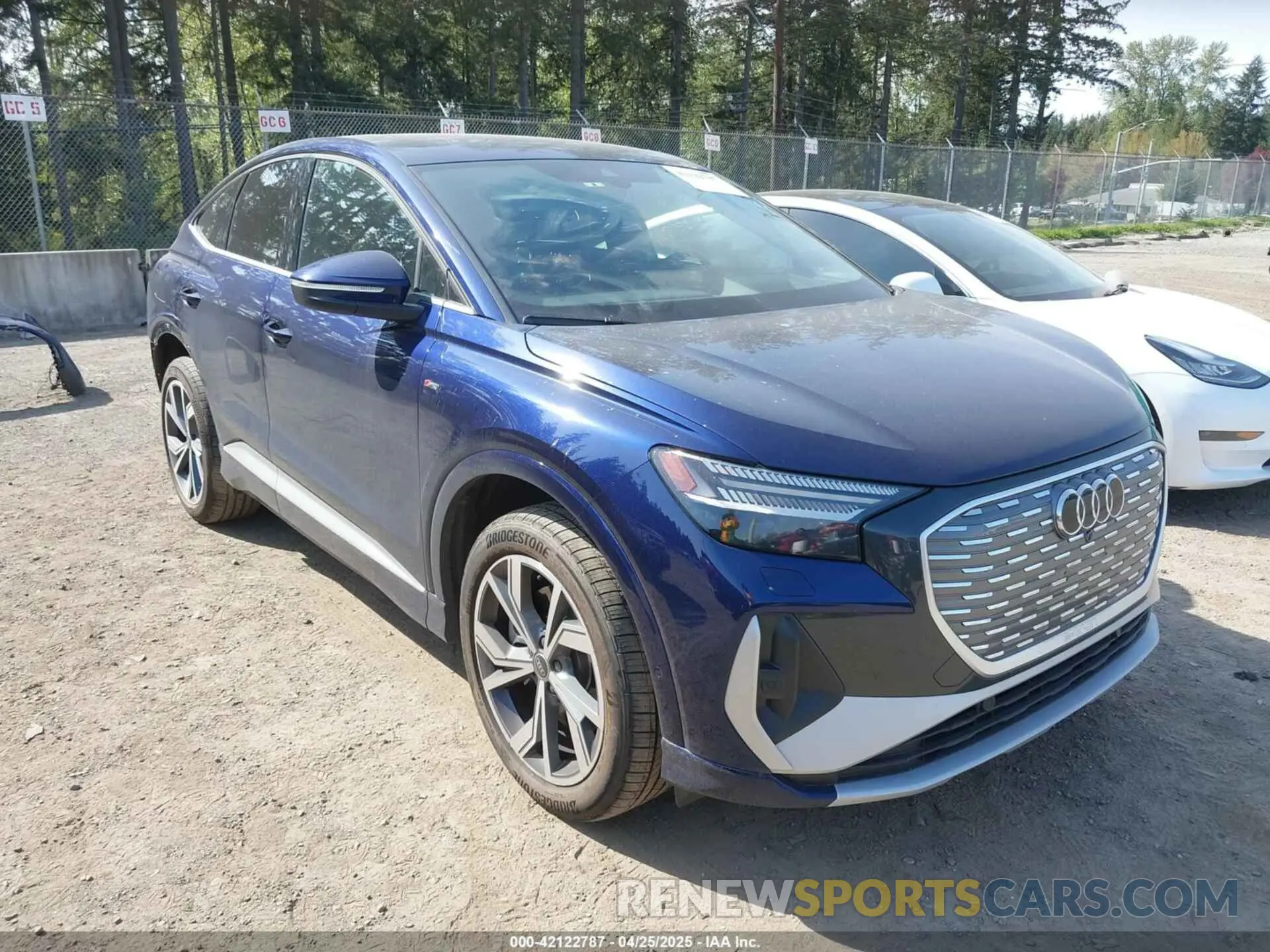1 Photograph of a damaged car WA142BFZ2PP057826 AUDI Q4 SPORTBACK E-TRON 2023