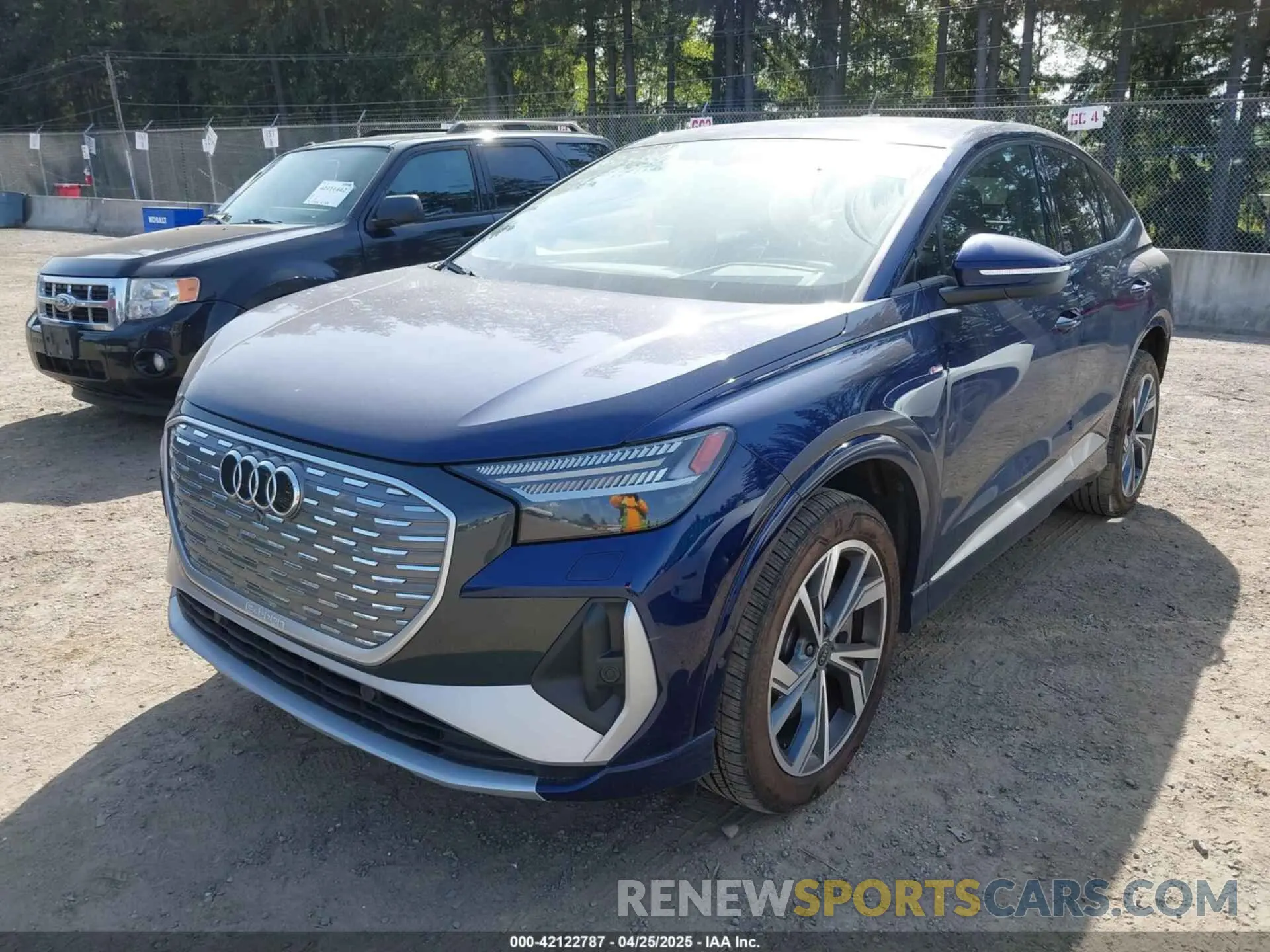 2 Photograph of a damaged car WA142BFZ2PP057826 AUDI Q4 SPORTBACK E-TRON 2023