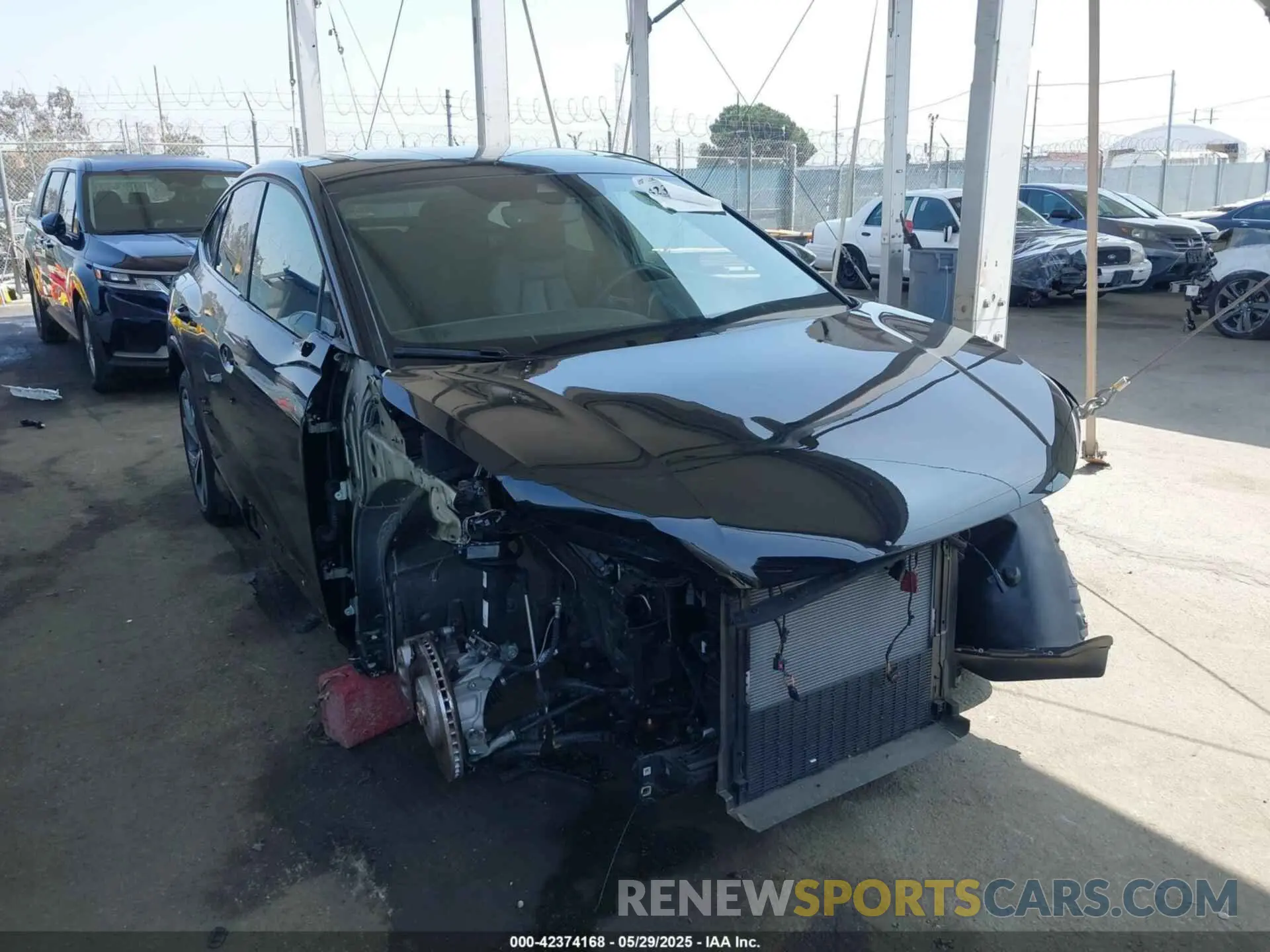 1 Photograph of a damaged car WA122BFZ2RP023525 AUDI Q4 SPORTBACK E-TRON 2024