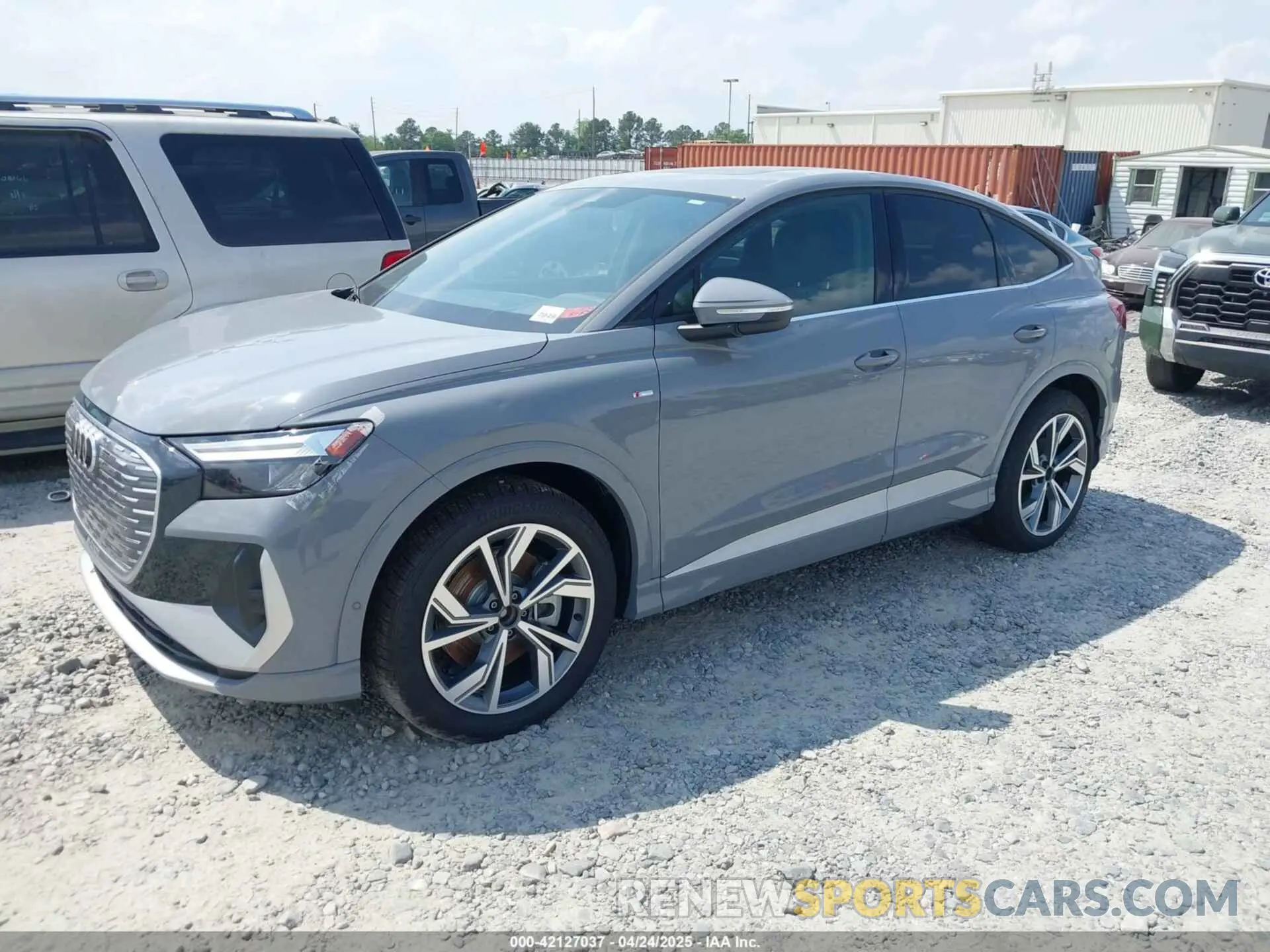 2 Photograph of a damaged car WA13UBFZ1RP055624 AUDI Q4 SPORTBACK E-TRON 2024