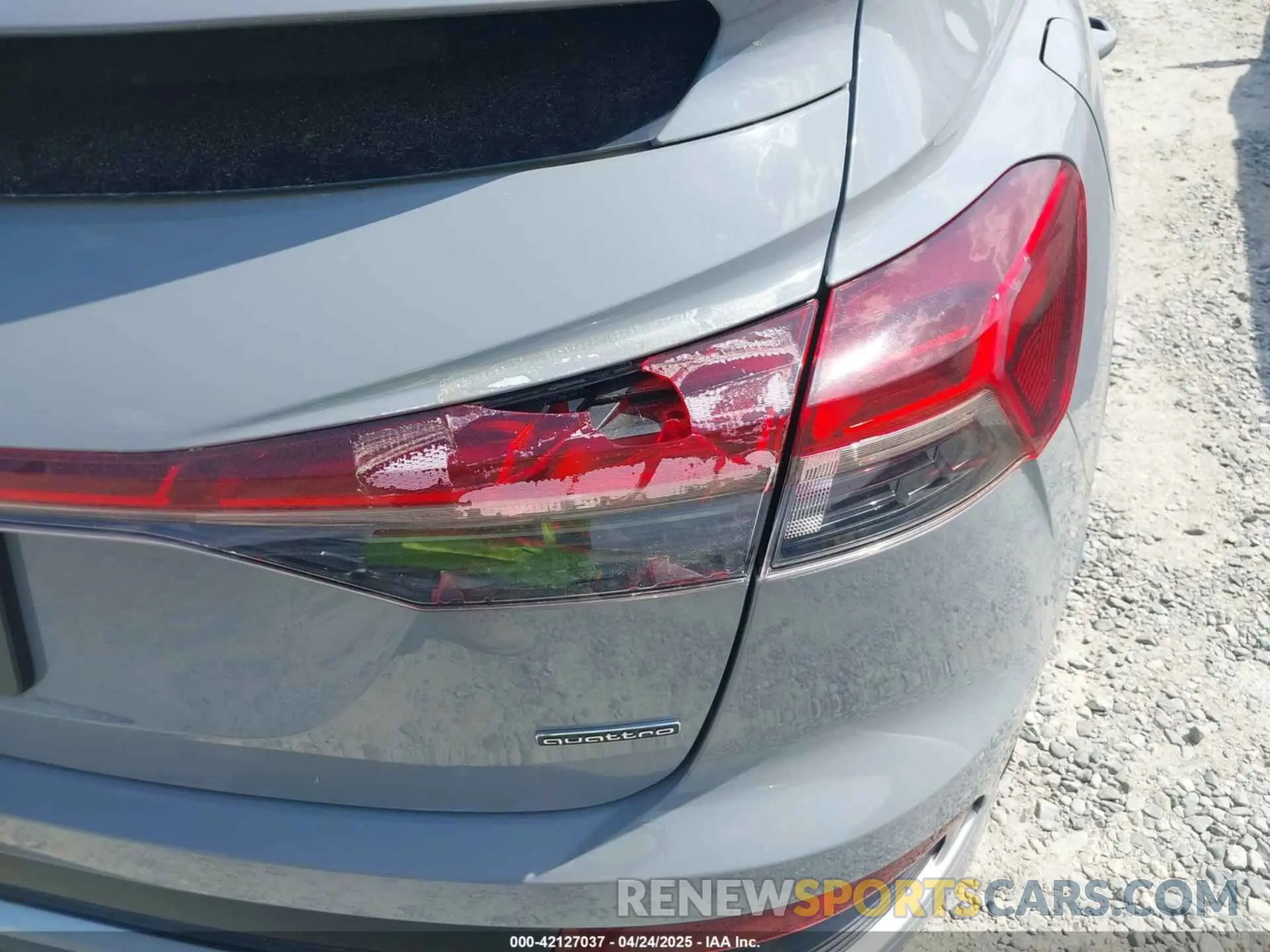 6 Photograph of a damaged car WA13UBFZ1RP055624 AUDI Q4 SPORTBACK E-TRON 2024