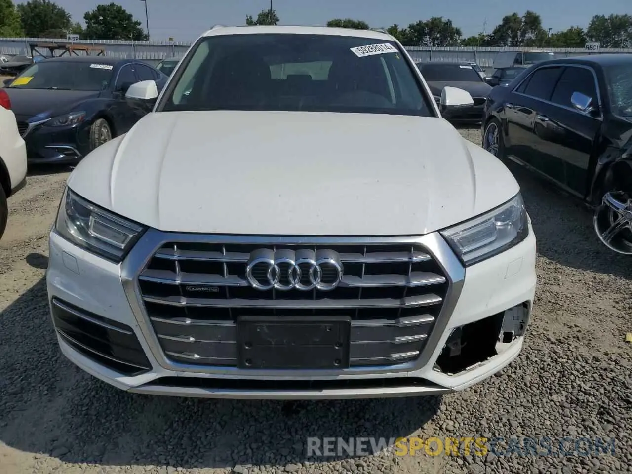 5 Photograph of a damaged car WA1ANAFY2J2225271 AUDI Q5 2018