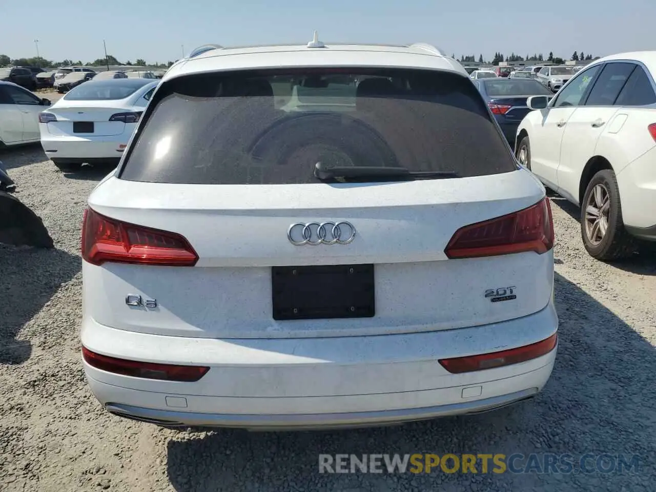 6 Photograph of a damaged car WA1ANAFY2J2225271 AUDI Q5 2018