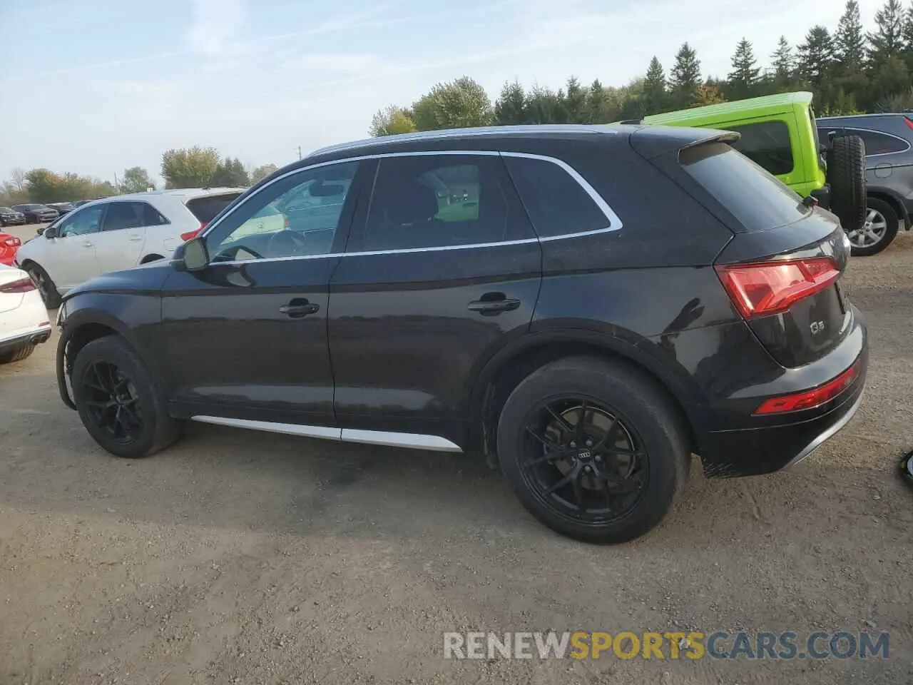 2 Photograph of a damaged car WA1CNBFY5J2130217 AUDI Q5 2018