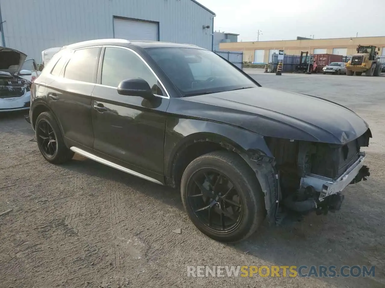 4 Photograph of a damaged car WA1CNBFY5J2130217 AUDI Q5 2018