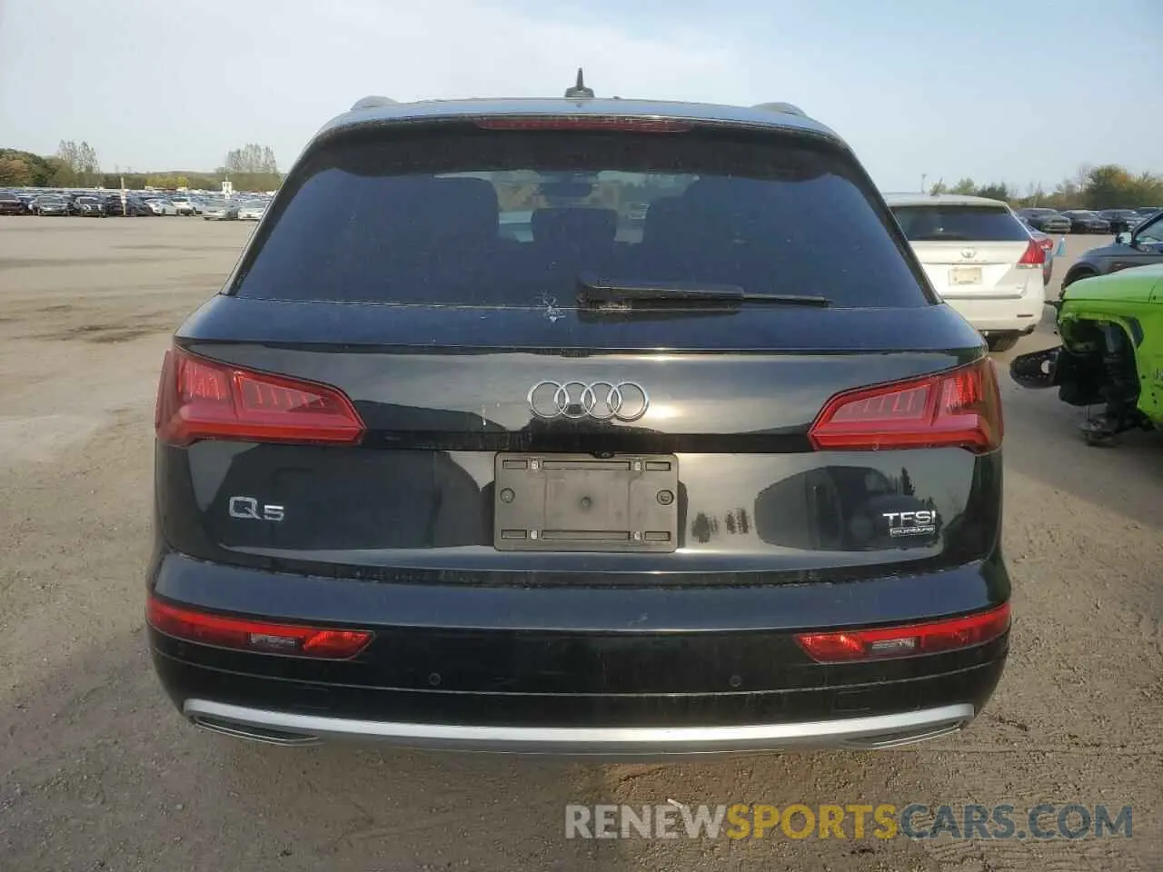 6 Photograph of a damaged car WA1CNBFY5J2130217 AUDI Q5 2018
