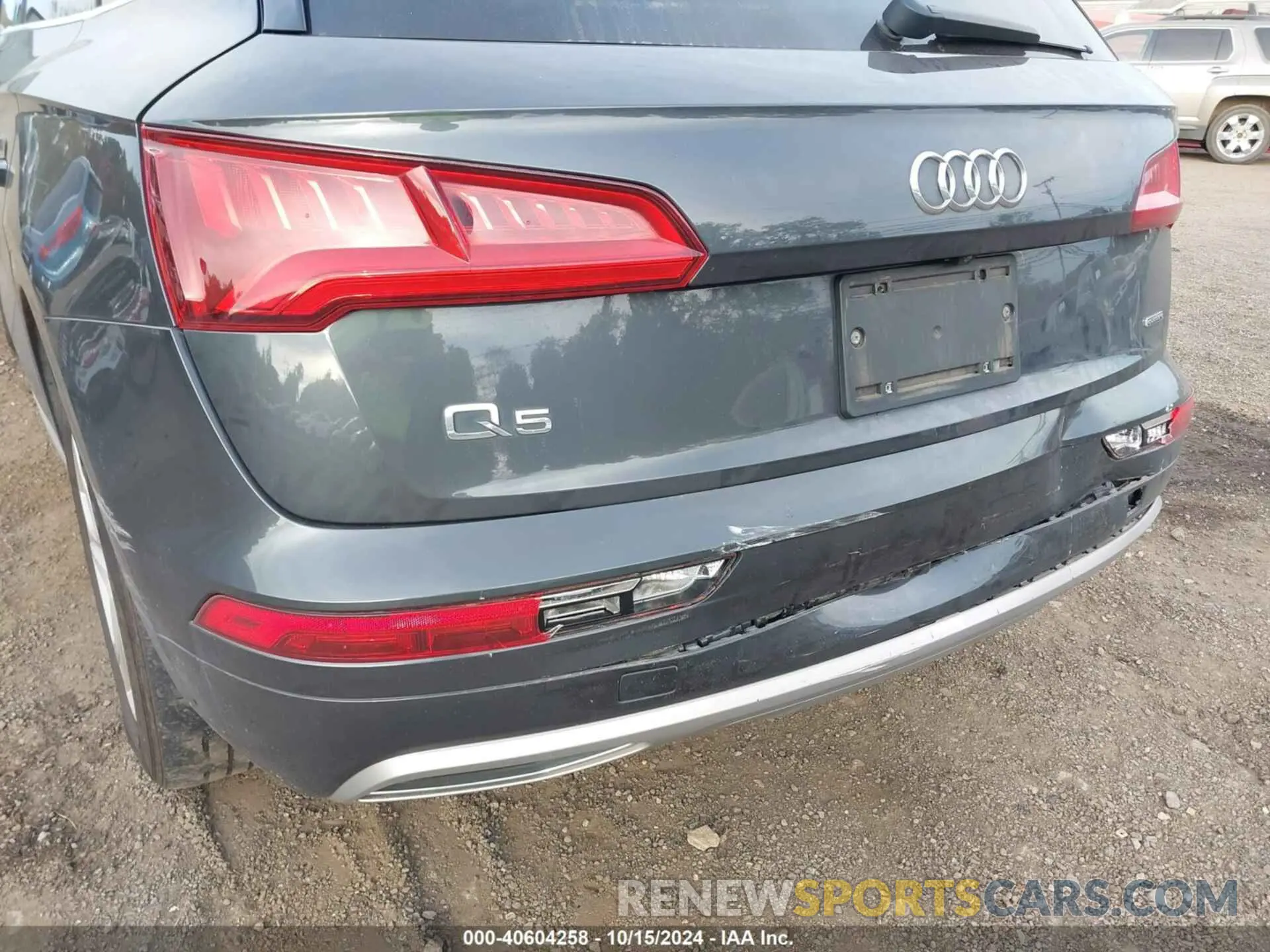 6 Photograph of a damaged car WA1ANAFY0K2023238 AUDI Q5 2019