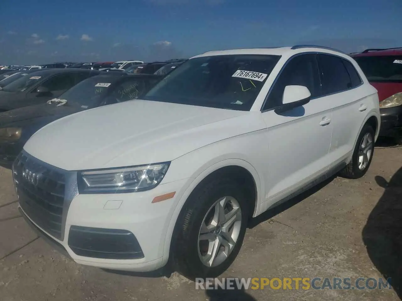 1 Photograph of a damaged car WA1ANAFY0K2040962 AUDI Q5 2019