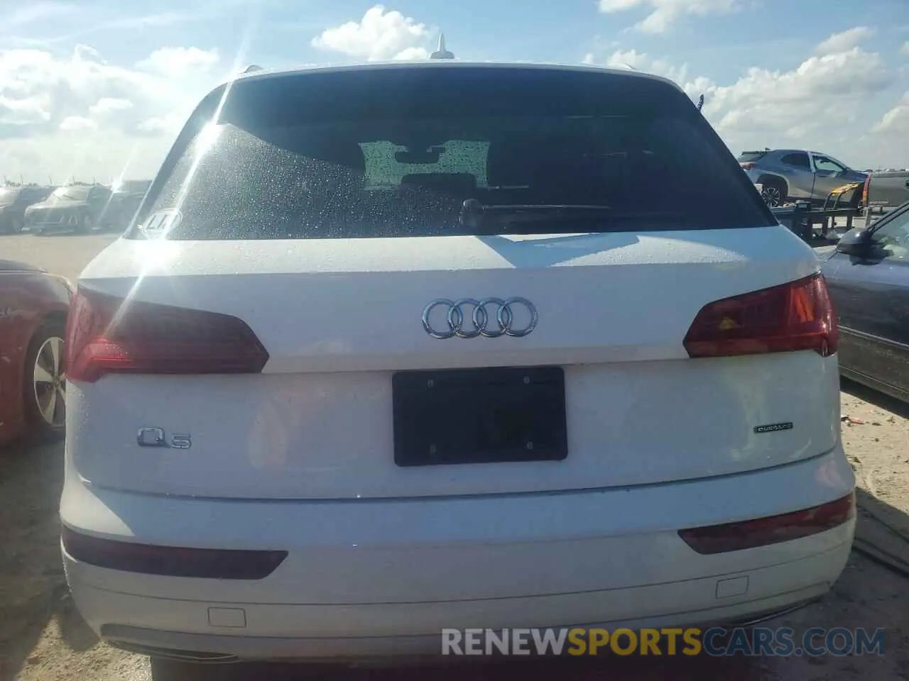 6 Photograph of a damaged car WA1ANAFY0K2040962 AUDI Q5 2019