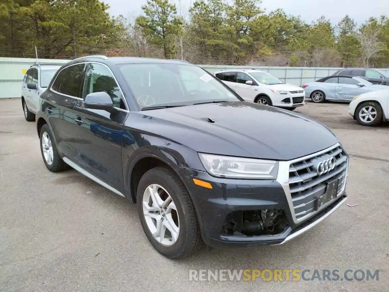 1 Photograph of a damaged car WA1ANAFY0K2103042 AUDI Q5 2019