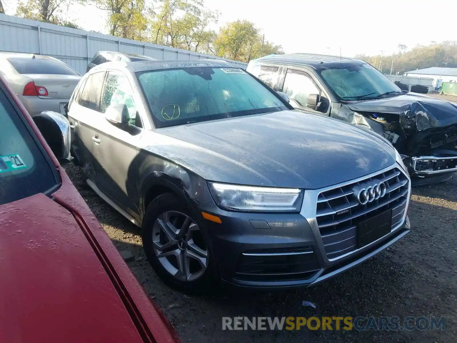 1 Photograph of a damaged car WA1ANAFY0K2135991 AUDI Q5 2019