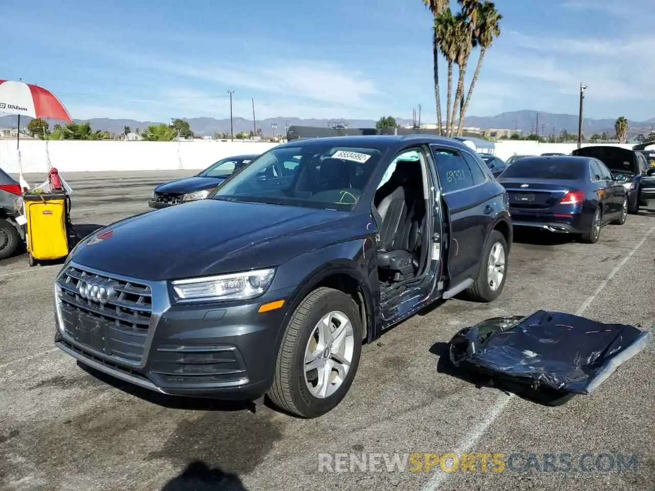 2 Photograph of a damaged car WA1ANAFY1K2042140 AUDI Q5 2019