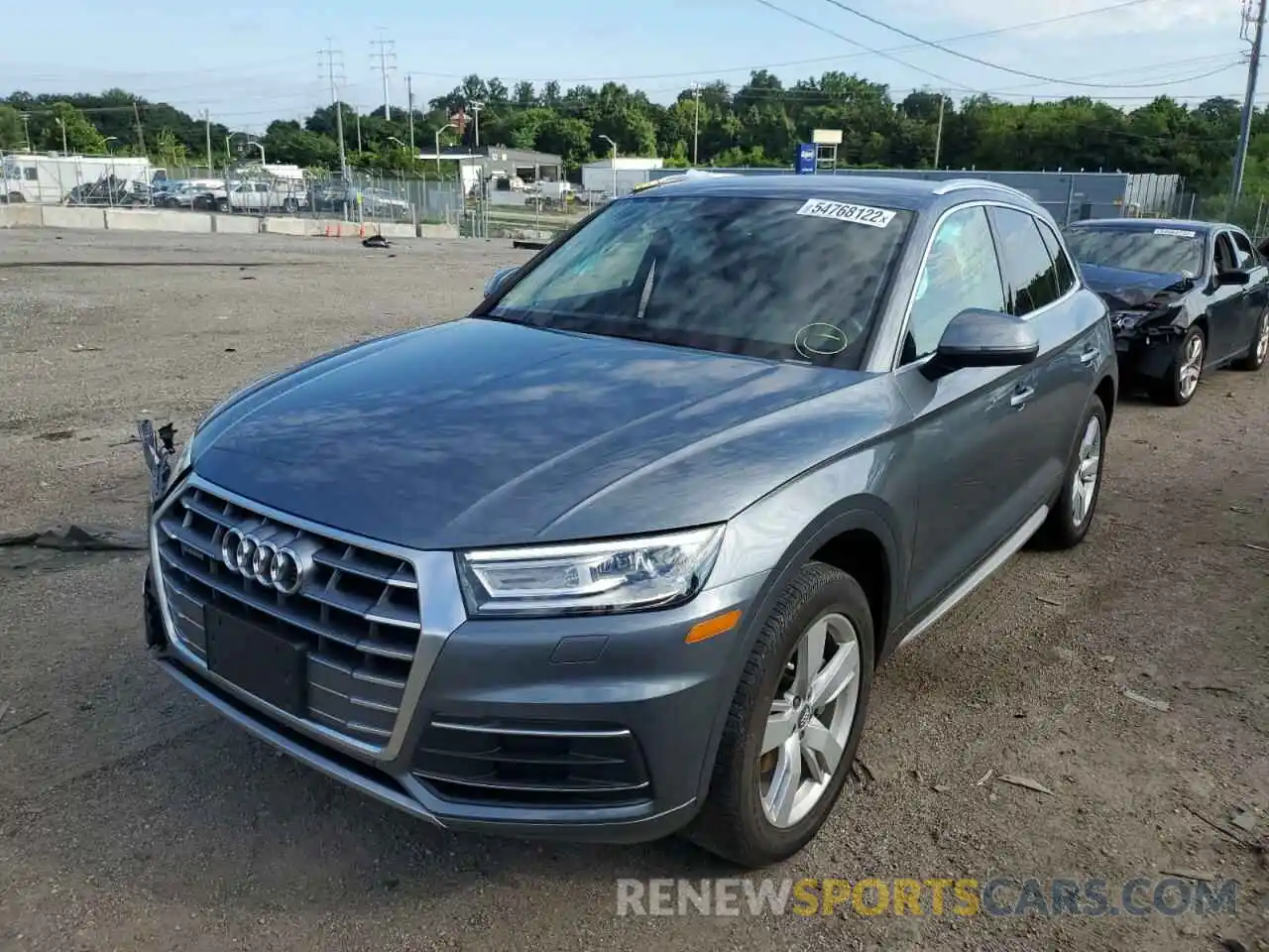 2 Photograph of a damaged car WA1ANAFY1K2108489 AUDI Q5 2019