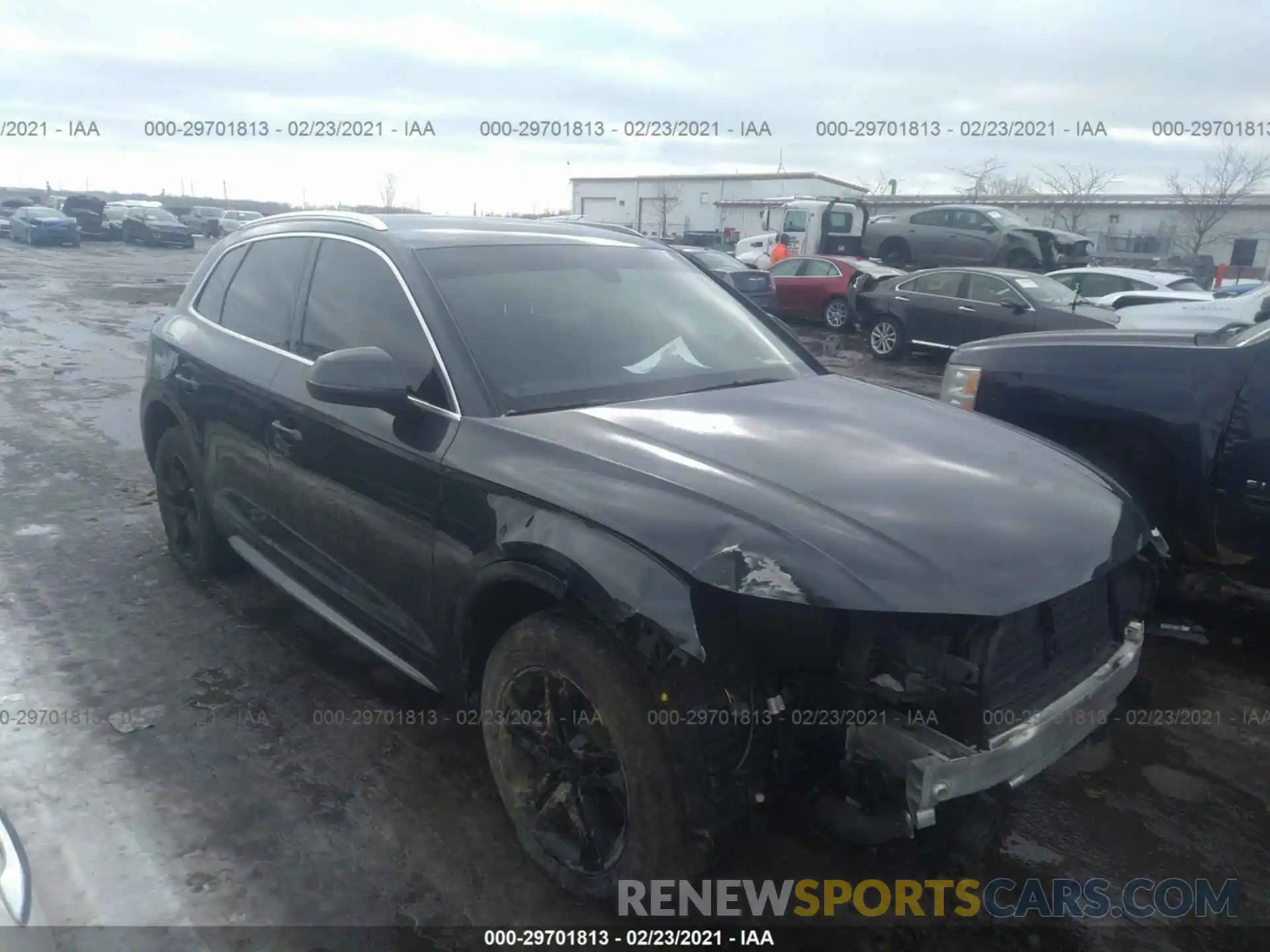 1 Photograph of a damaged car WA1ANAFY1K2116477 AUDI Q5 2019