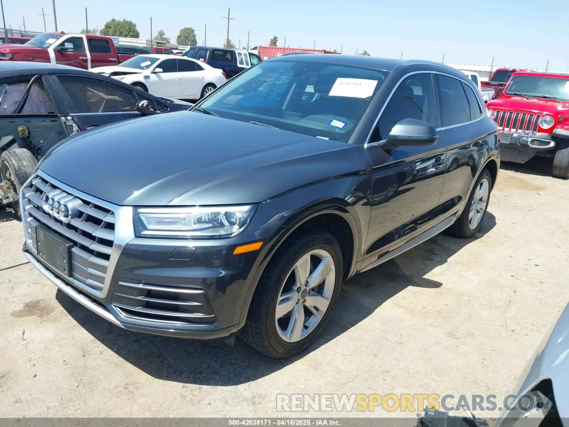 2 Photograph of a damaged car WA1ANAFY1K2118147 AUDI Q5 2019